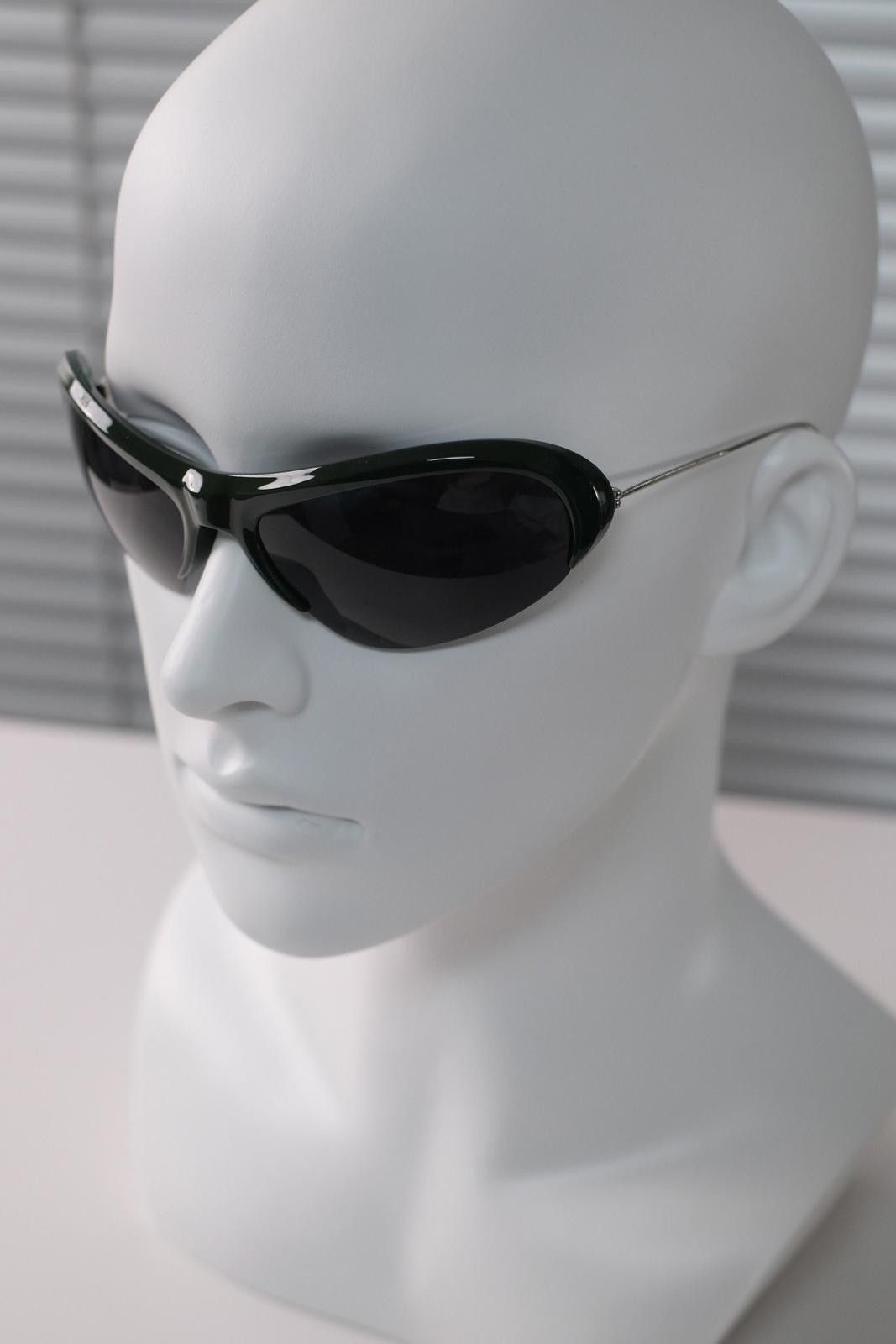 Other Y2k Vtg Avant Garde Futuristic Green Sunglasses Unisex OS Size ONE SIZE - 3 Thumbnail