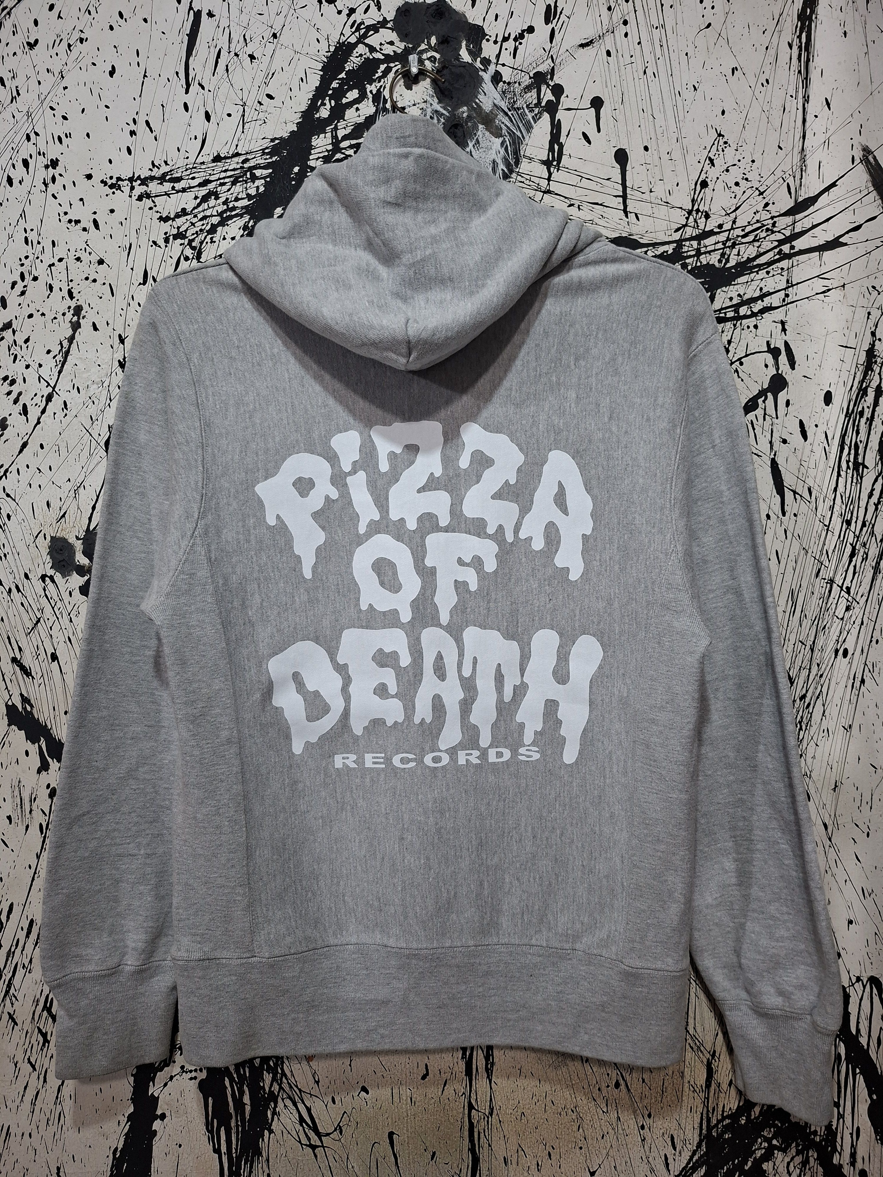 Japanese Brand PIZZA OF DEATH RECORDS MERCHANDISE REVERSWIFT HOODIE Size US S / EU 44-46 / 1 - 1 Thumbnail