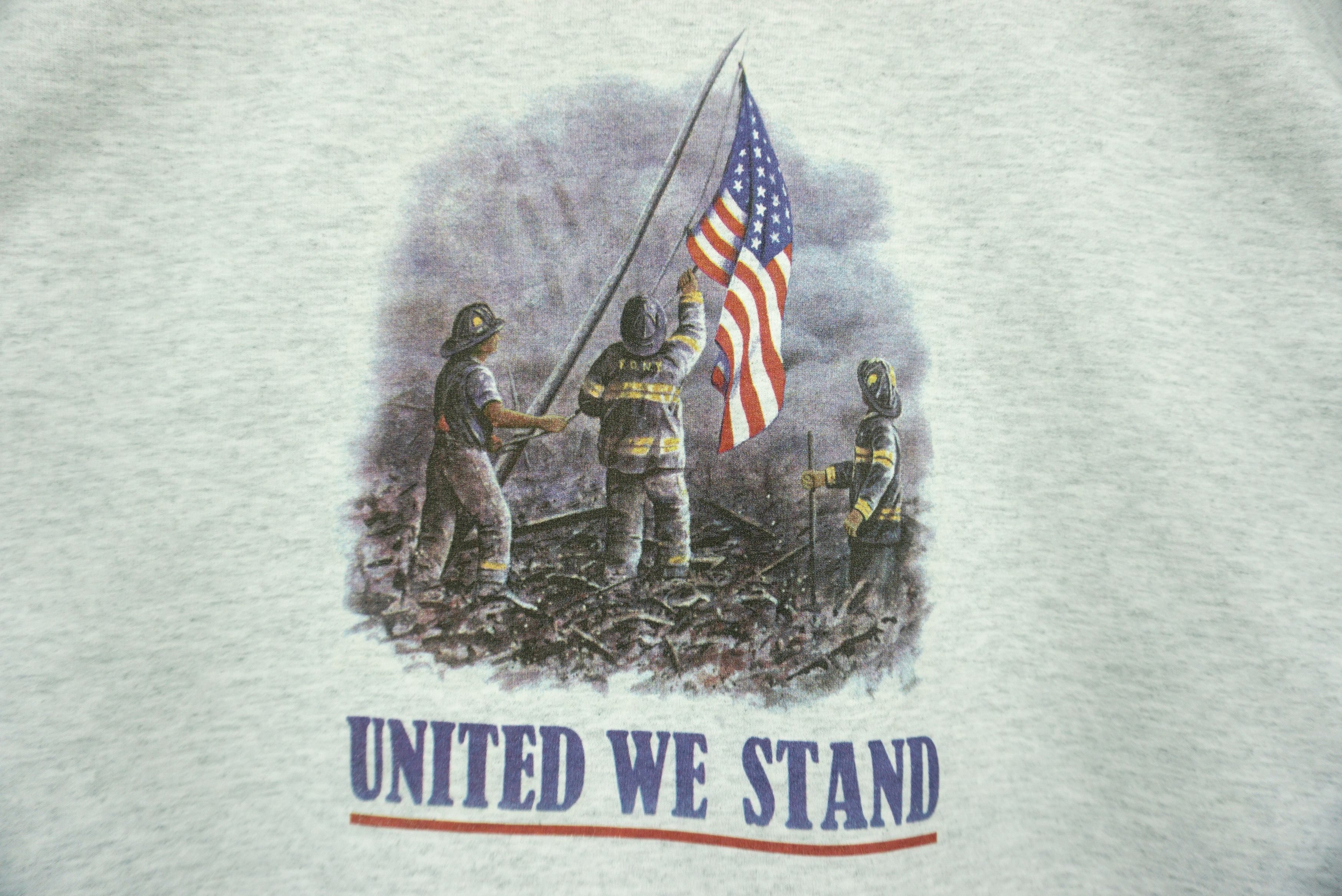 Fruit Of The Loom Vintage FDNY United We Stand Sweatshirt Size XL FOTL Premium Size US XL / EU 56 / 4 - 4 Thumbnail