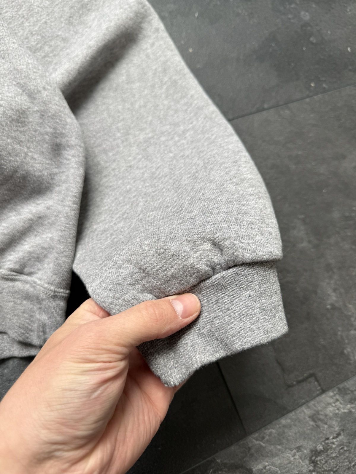 Nike × Vintage Nike vintage rare mini swoosh Nike oversize sweatshirt Size US L / EU 52-54 / 3 - 6 Thumbnail