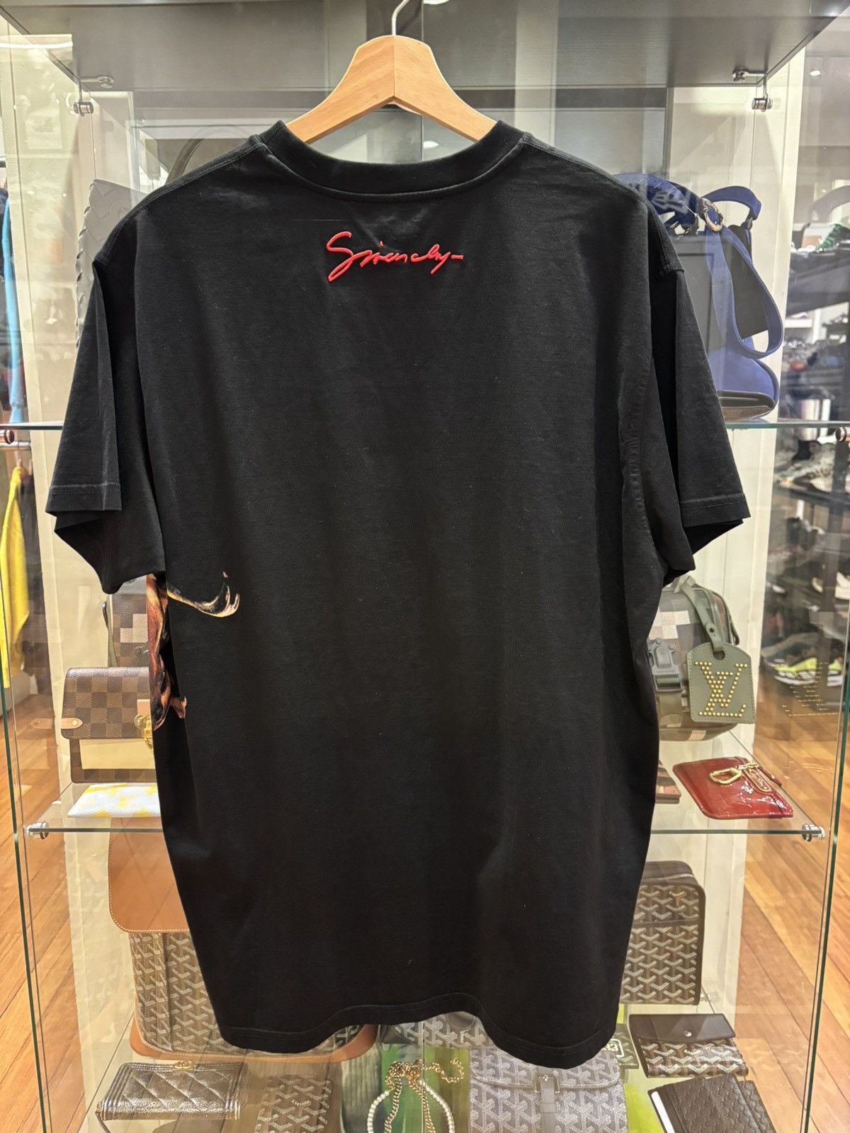 Givenchy Givenchy Lion Tee - Black Size US M / EU 48-50 / 2 - 2 Thumbnail