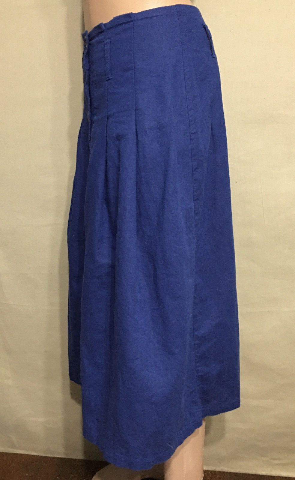 Sezane SEZANE Amandine high-waisted Blue Midi Skirt Size EU 36 Size 26" / US 2 / IT 38 - 4 Thumbnail