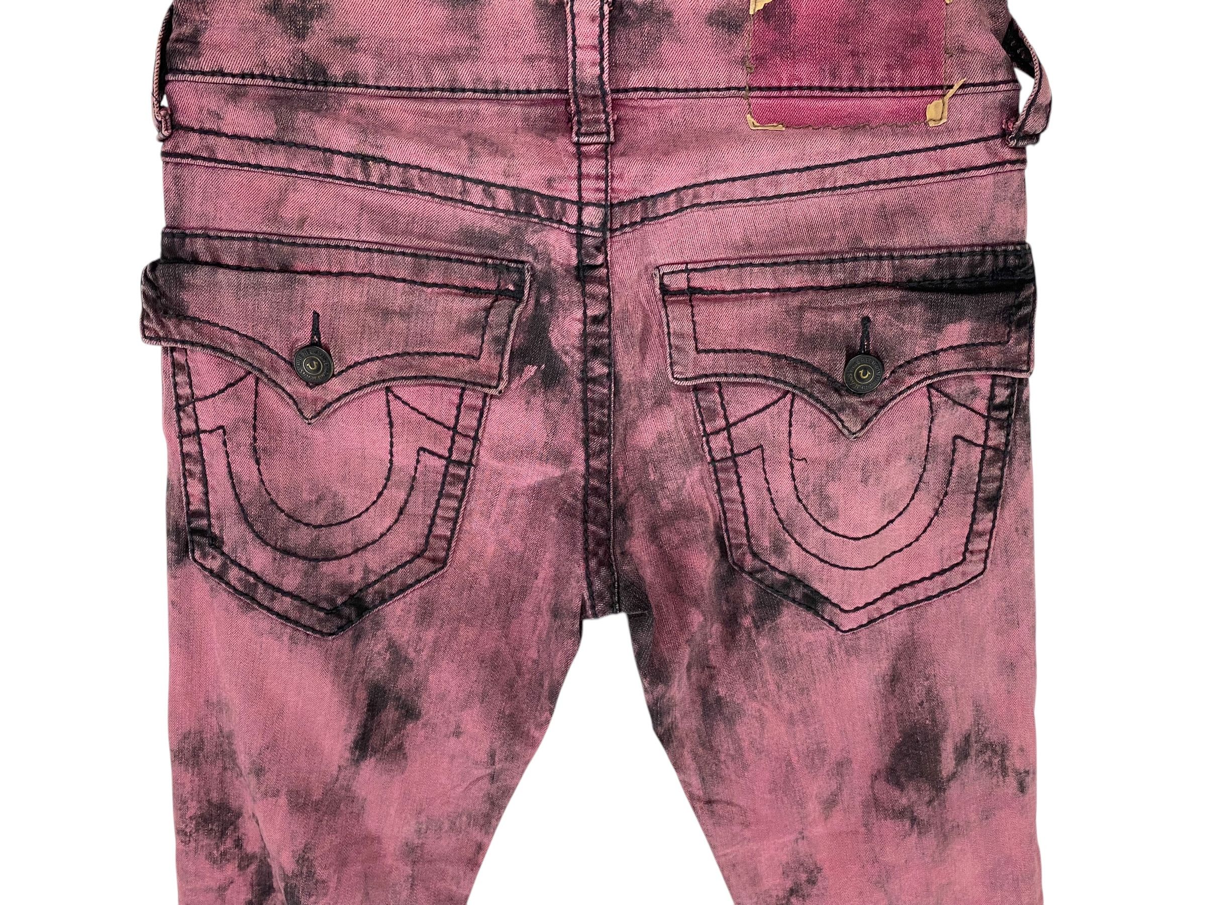 Designer × True Religion True Religion acid wash denim pant Size US 31 - 7 Thumbnail