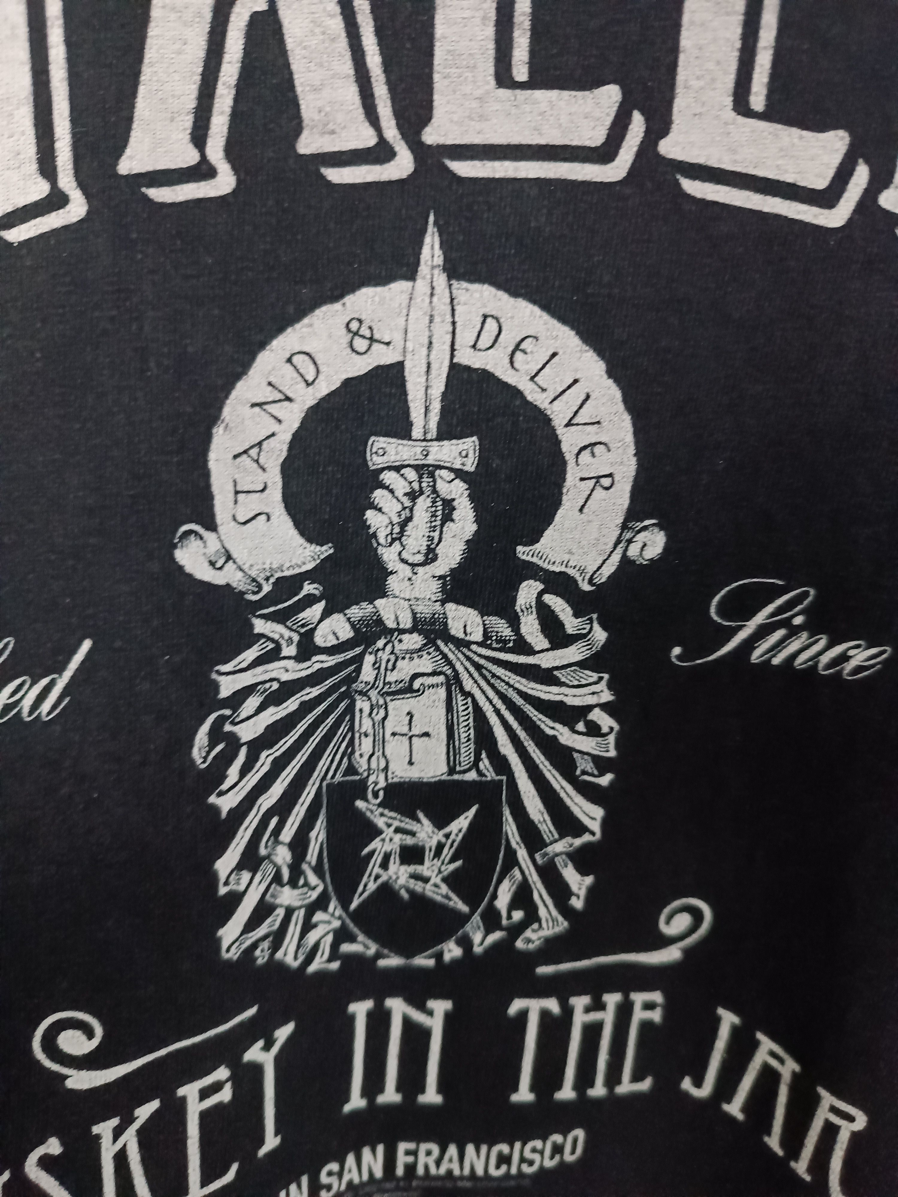 Band Tees THRASH FADED VINTAGE METALLICA WHISKEY IN THE JAR megadeth Size US XL / EU 56 / 4 - 11 Thumbnail