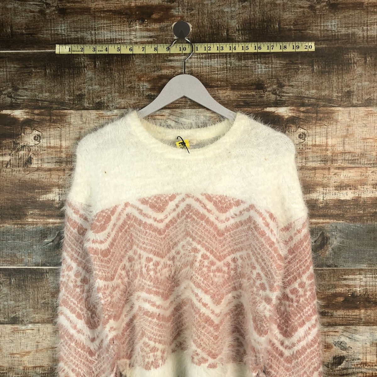 Homespun Knitwear Mar Blee Pink fur mohair Knitwear #A2281 Size M / US 6-8 / IT 42-44 - 2 Thumbnail