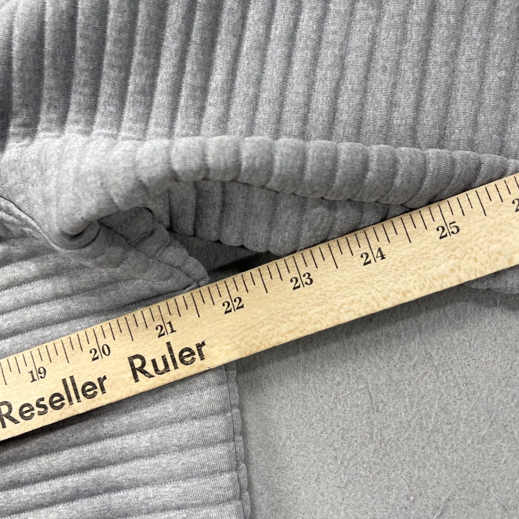 Vintage LL Bean Jacket Womens Large Petite Gray Airlight Knit Pullover Quilted Snap T Jacket Size L / US 10 / IT 46 - 7 Thumbnail