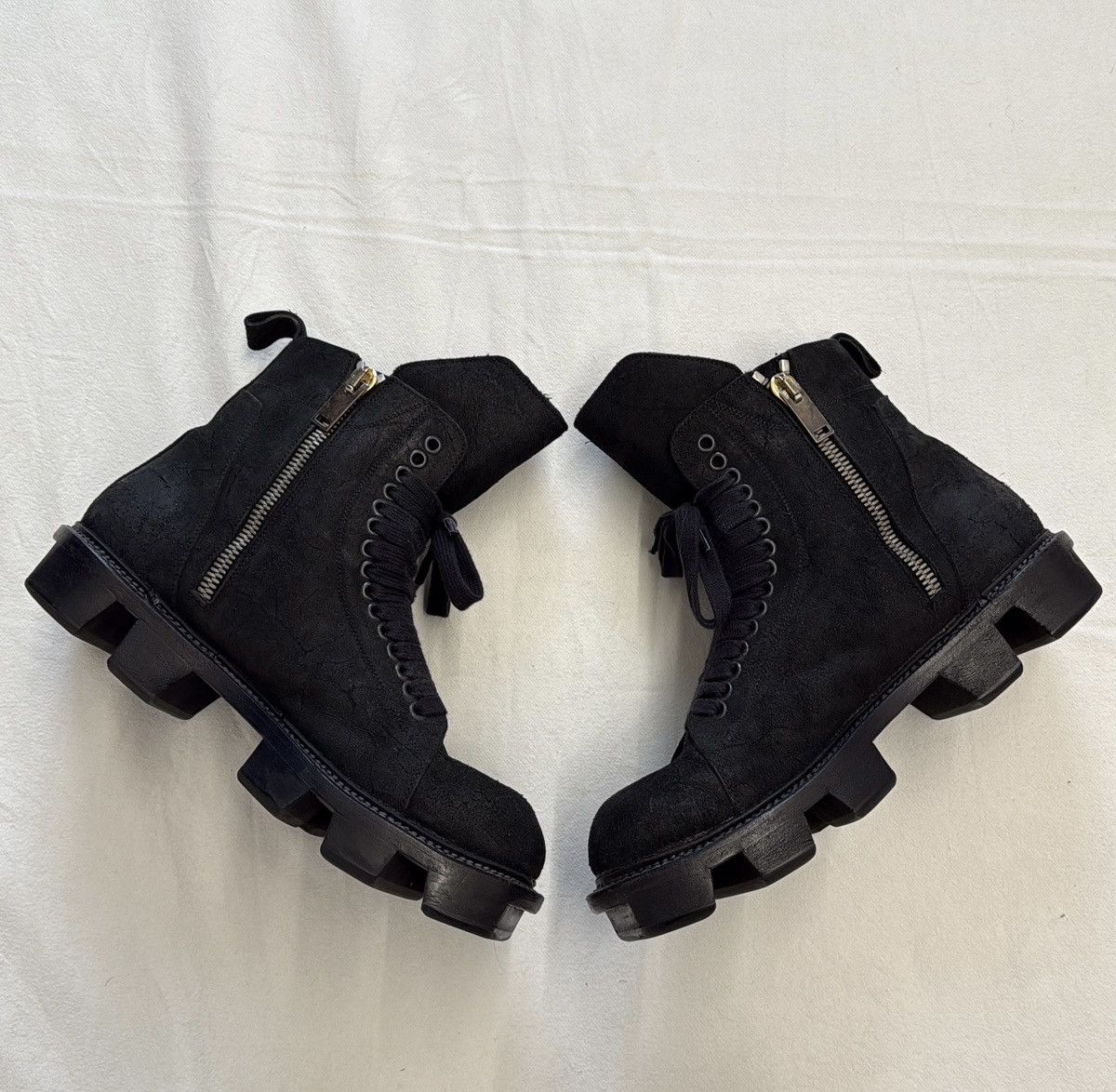 Rick Owens Rick Owens FW13 Plinth "Megatooth" Boots Size US 9 / EU 42 - 4 Thumbnail