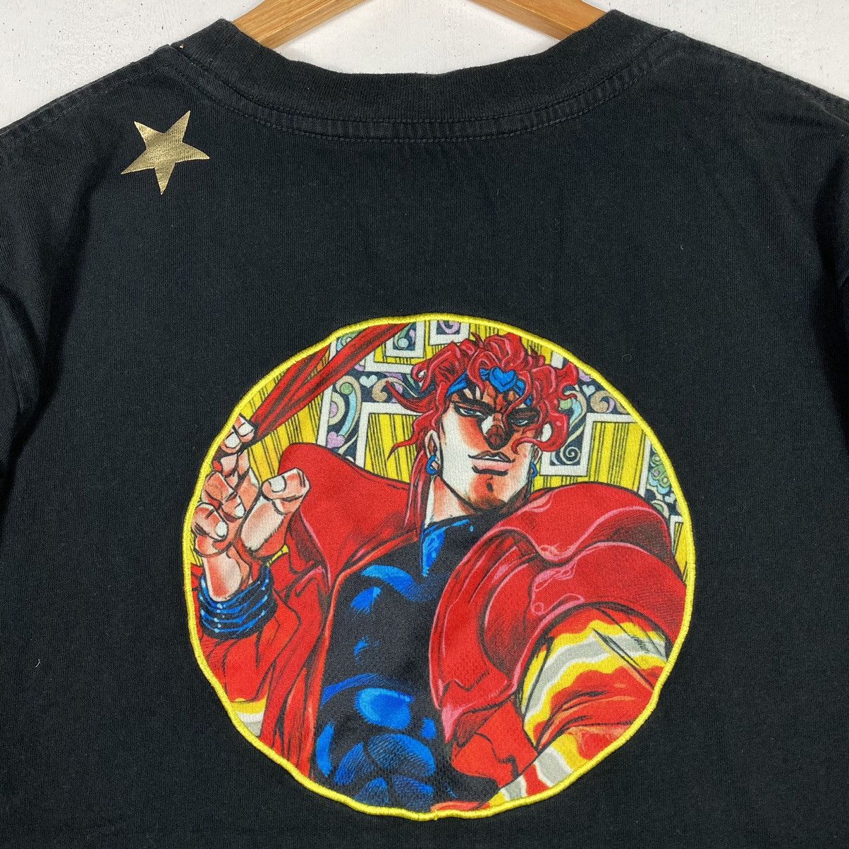 Anime HIROHIKO ARAKI JOJO EXHIBITION STARDUST CRUSADERS ANIME TEE Size US L / EU 52-54 / 3 - 7 Thumbnail