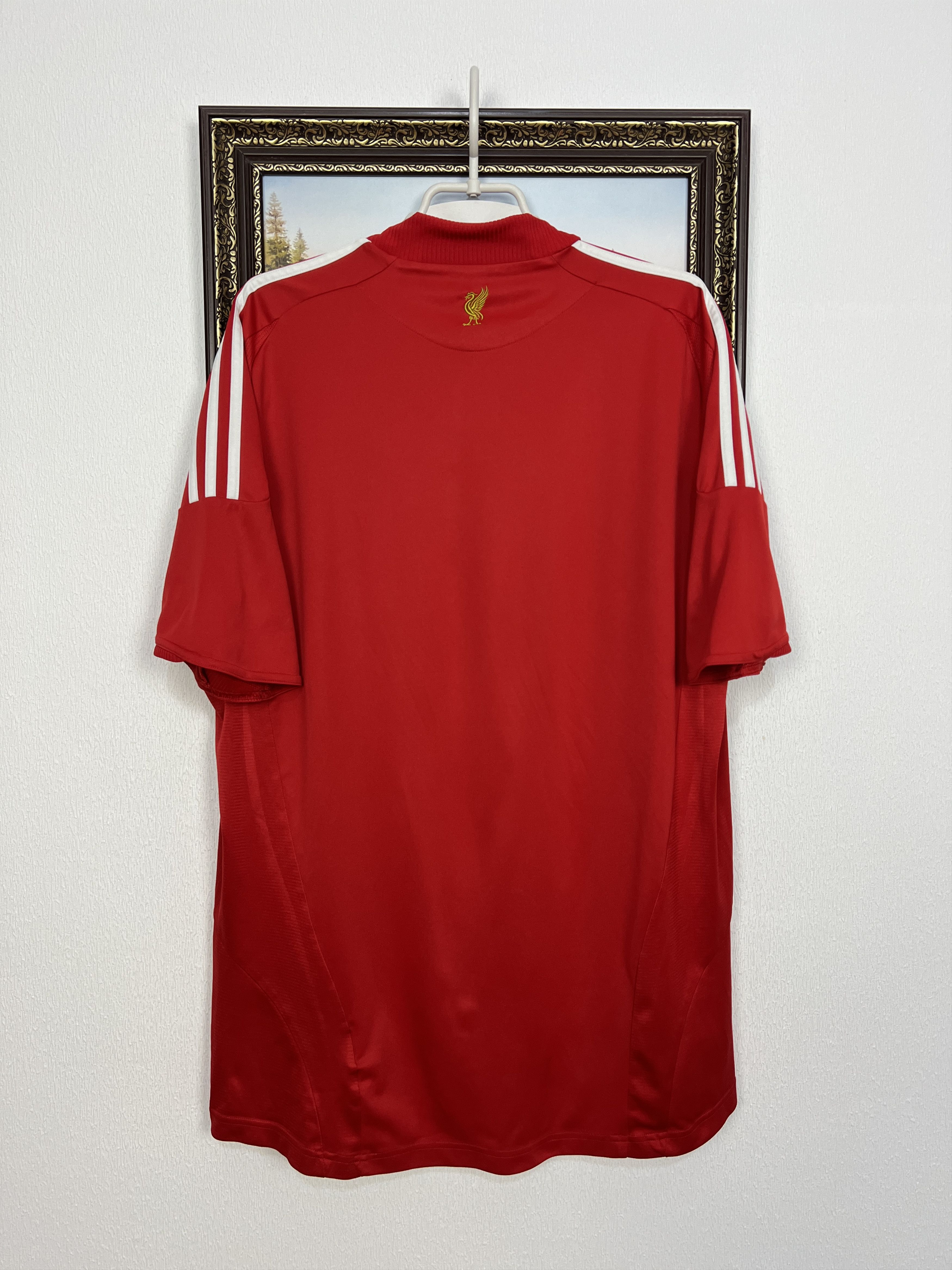 Adidas Liverpool Home football shirt 2008 Soccer Jersey Trikot Size US XL / EU 56 / 4 - 9 Thumbnail
