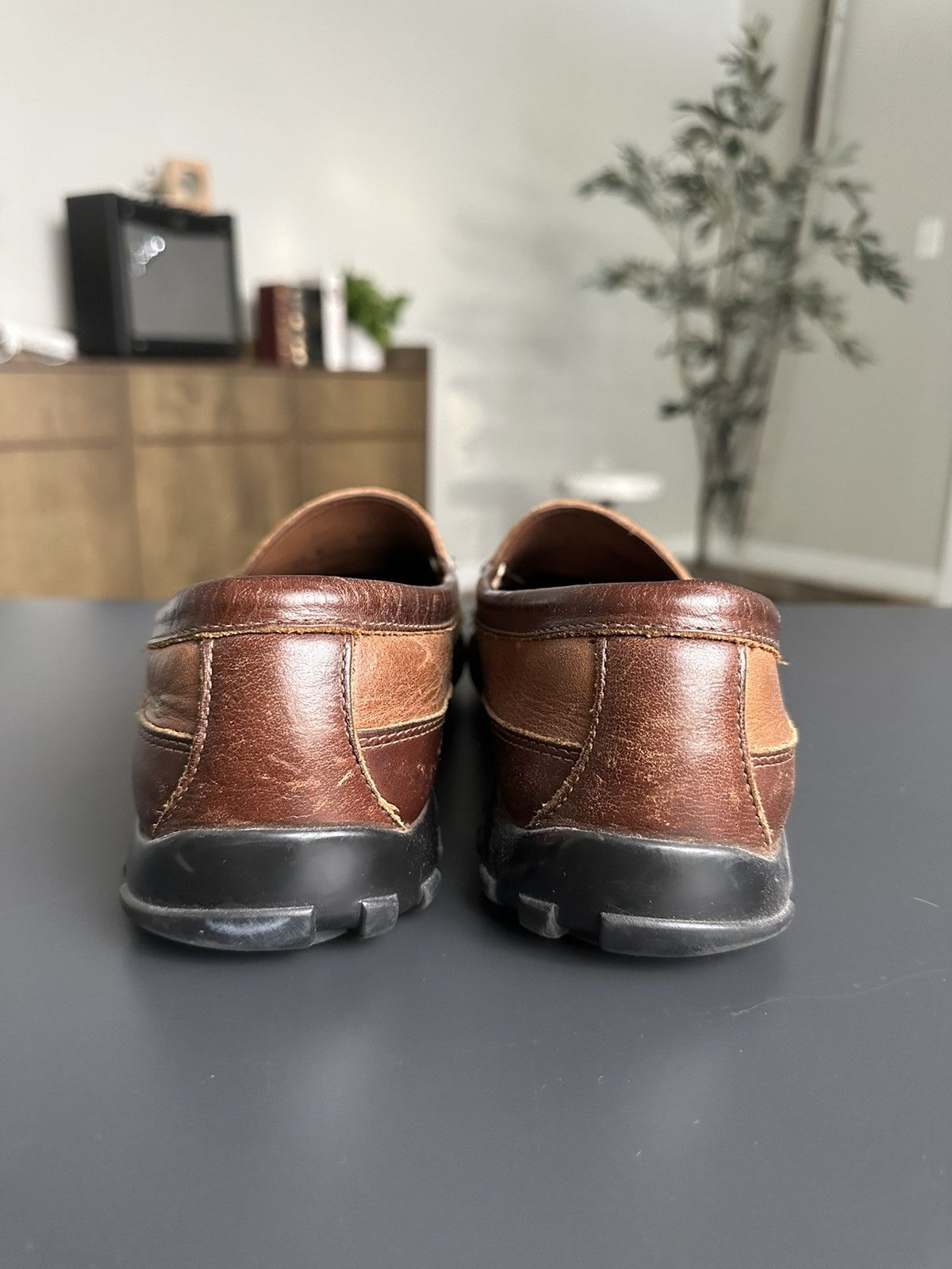 Allen Edmonds Boulder Loafers Slip on Driving Shoes Size US 11 / EU 44 - 5 Thumbnail