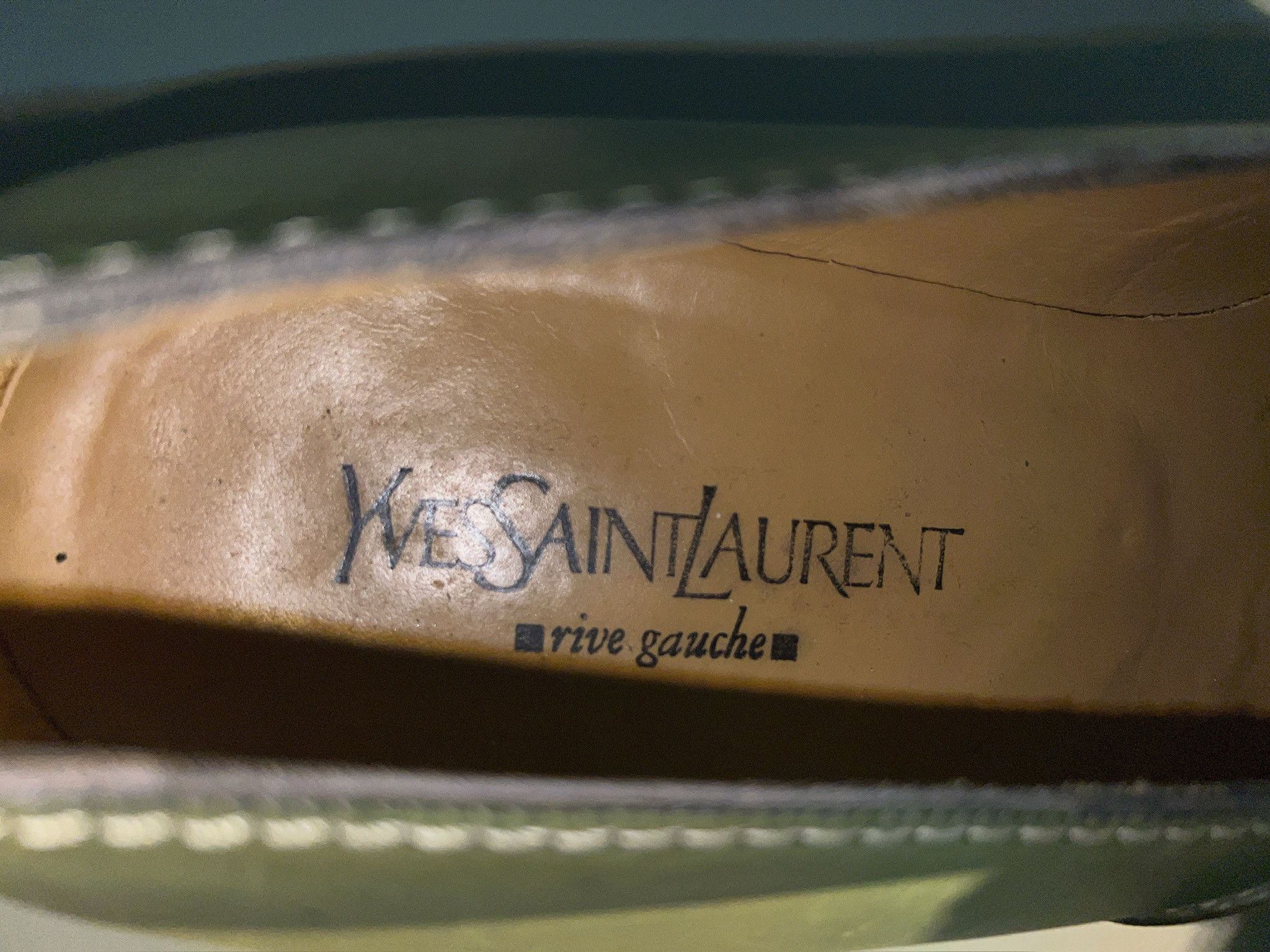 Yves Saint Laurent Yves Saint Laiurnt unique Green loafers Size US 11 / EU 44 - 5 Thumbnail