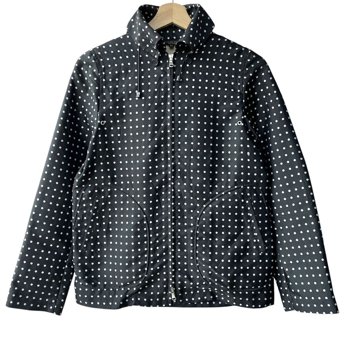 Vintage Sartoria Del Giaccone Italy Polkadots WMN Windbreaker Jacket Size M / US 6-8 / IT 42-44 - 1 Thumbnail