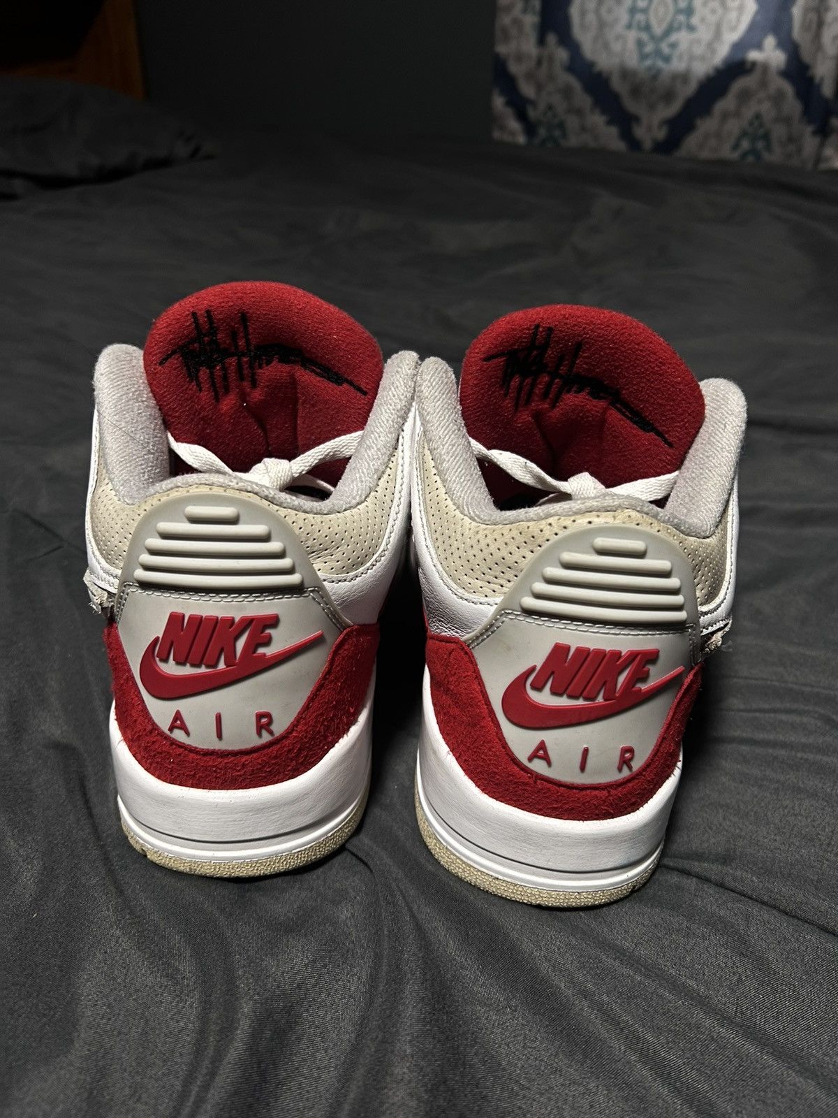 Jordan Brand × Nike Jordan 3 Retro Tinker Air Max 1 2019 Size US 8 / EU 41 - 3 Thumbnail