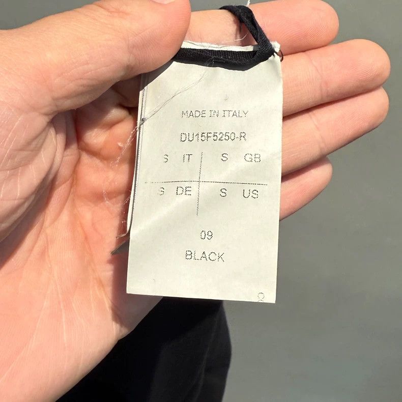 Rick Owens rick owens Plain version short sleeve 2504-Nextarrow Size US S / EU 44-46 / 1 - 5 Thumbnail