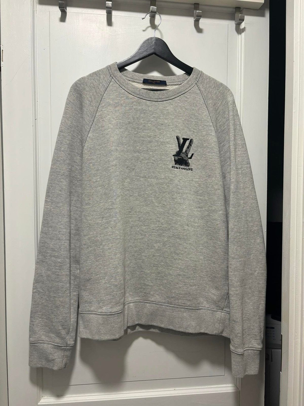 Louis Vuitton Lv x Kim Jones crewneck Size US XL / EU 56 / 4 - 1 Thumbnail