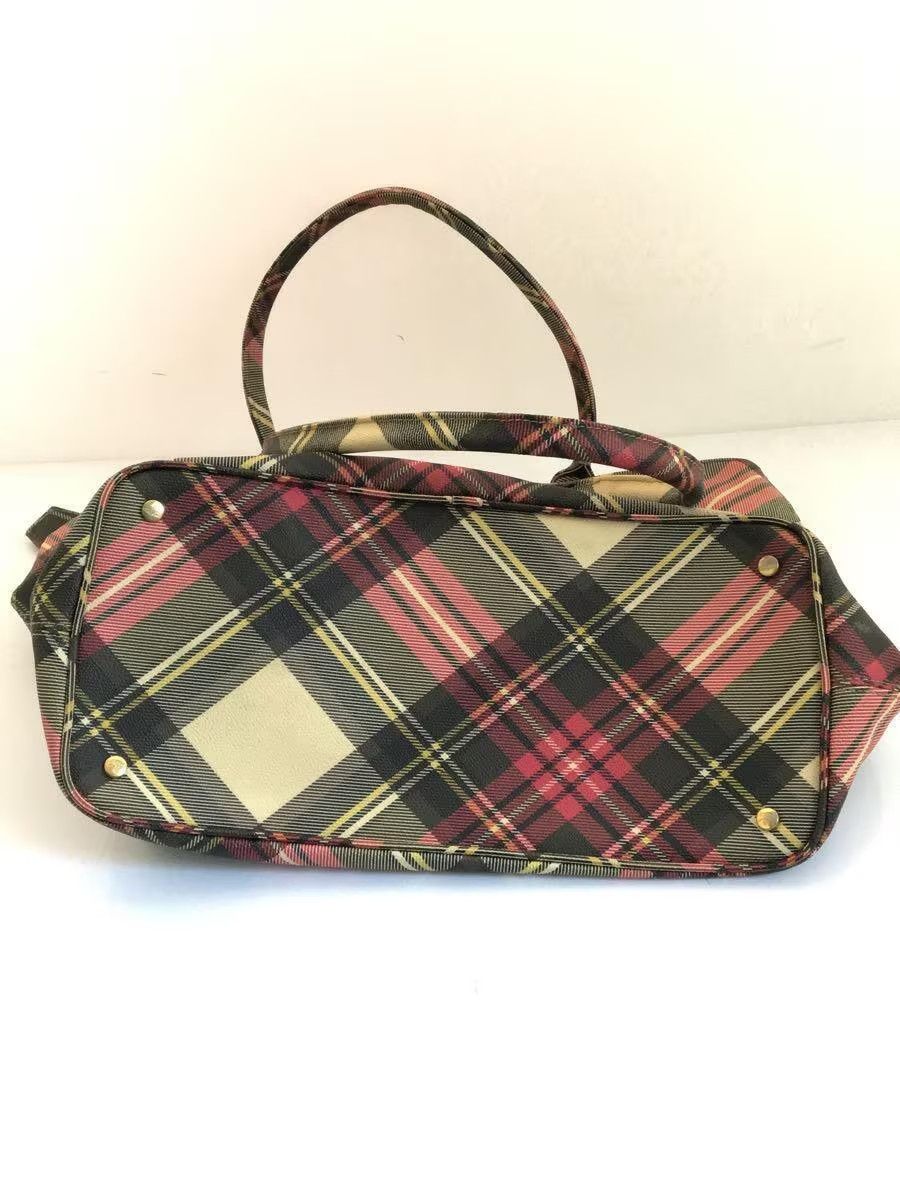 Vivienne Westwood Plaid Orb Leather Hand Bag Size ONE SIZE - 4 Thumbnail