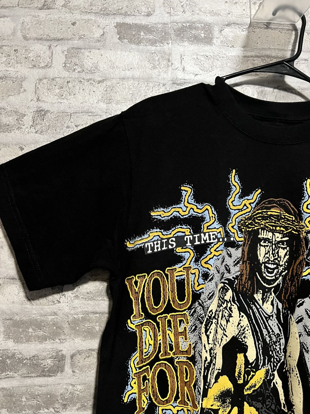 G59 Records HEAVENS.LA - RAMBO TEE (BLACK) MEDIUM Size US M / EU 48-50 / 2 - 5 Thumbnail