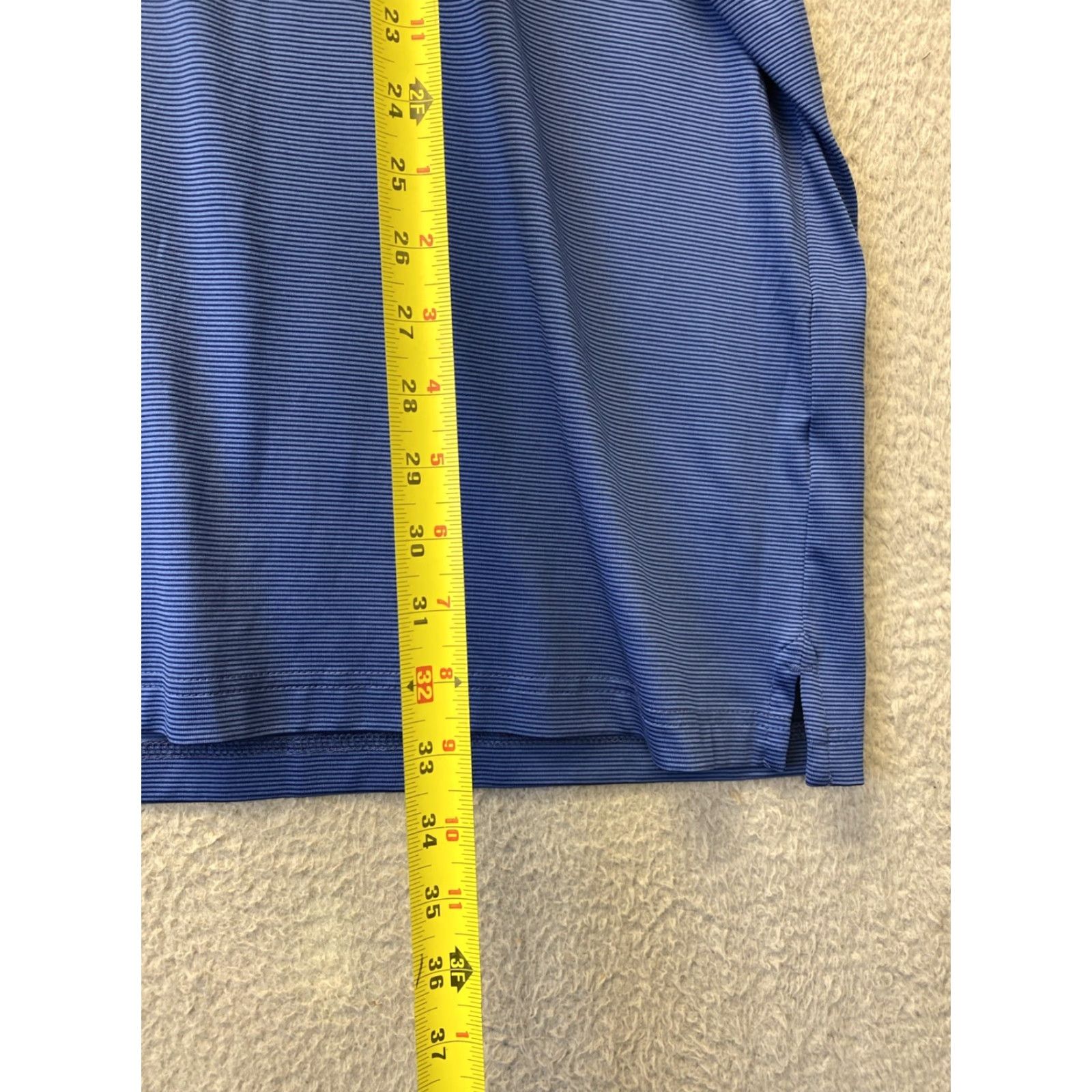 Callaway Callaway Polo Shirt Men 3XL Blue Striped Performance Stretch Golf Polo Mens Regular Short Sleeve Button-Down Collared Logo Sports Activewear Size US XXL / EU 58 / 5 - 6 Thumbnail