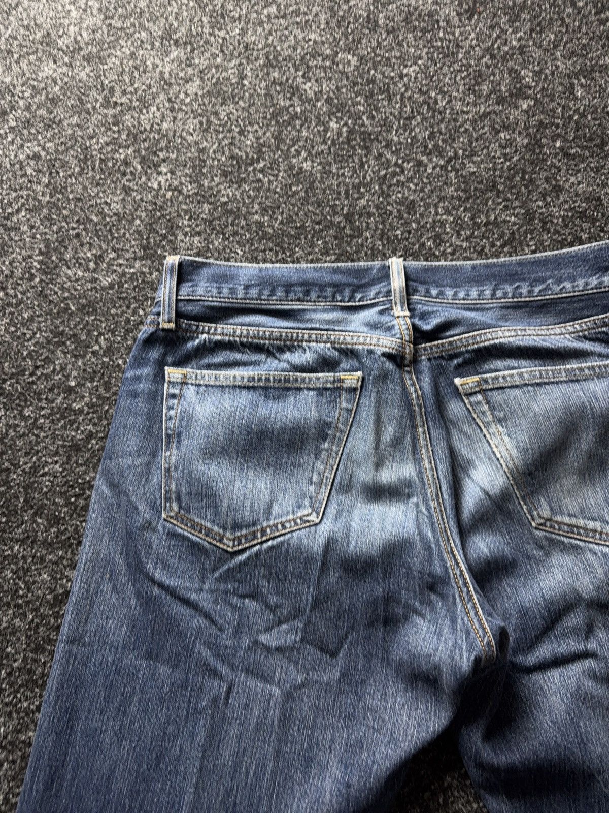 Uniqlo Japanese 00s Y2K UNIQLO Selvedge Regular Fit Jeans Size US 32 / EU 48 - 20 Thumbnail