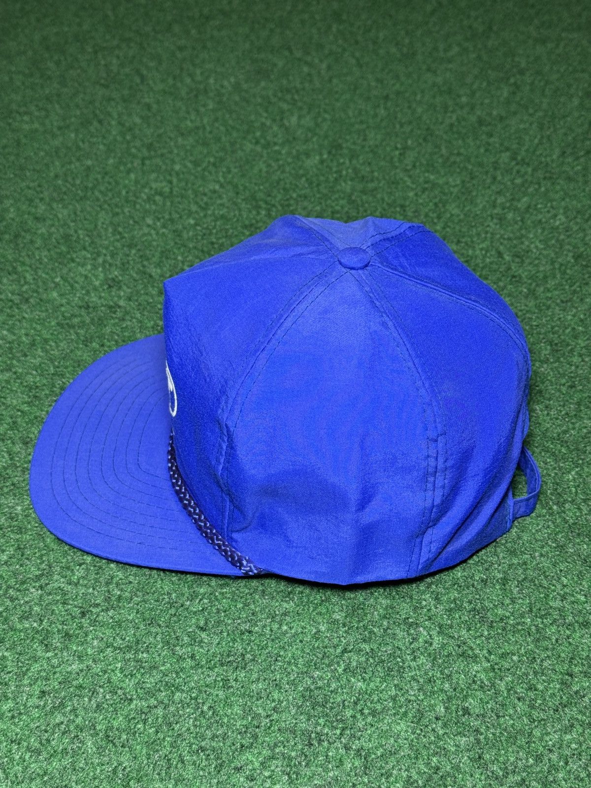 DuPont Vintage Dupont Richmond Virginia Blue 80s 90s Nissin Hat Size ONE SIZE - 2 Thumbnail