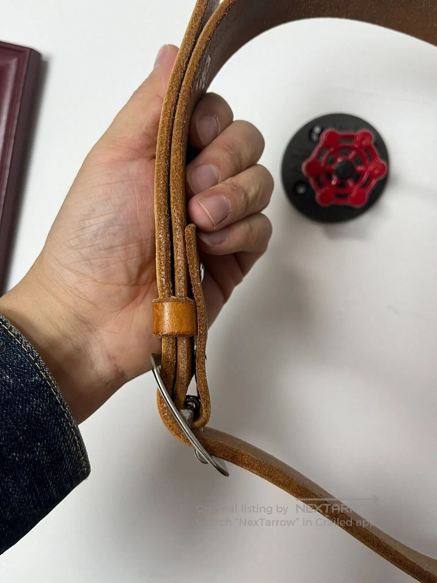 Rainbow Country Rainbow Country Leather Belt. Size ONE SIZE - 5 Thumbnail