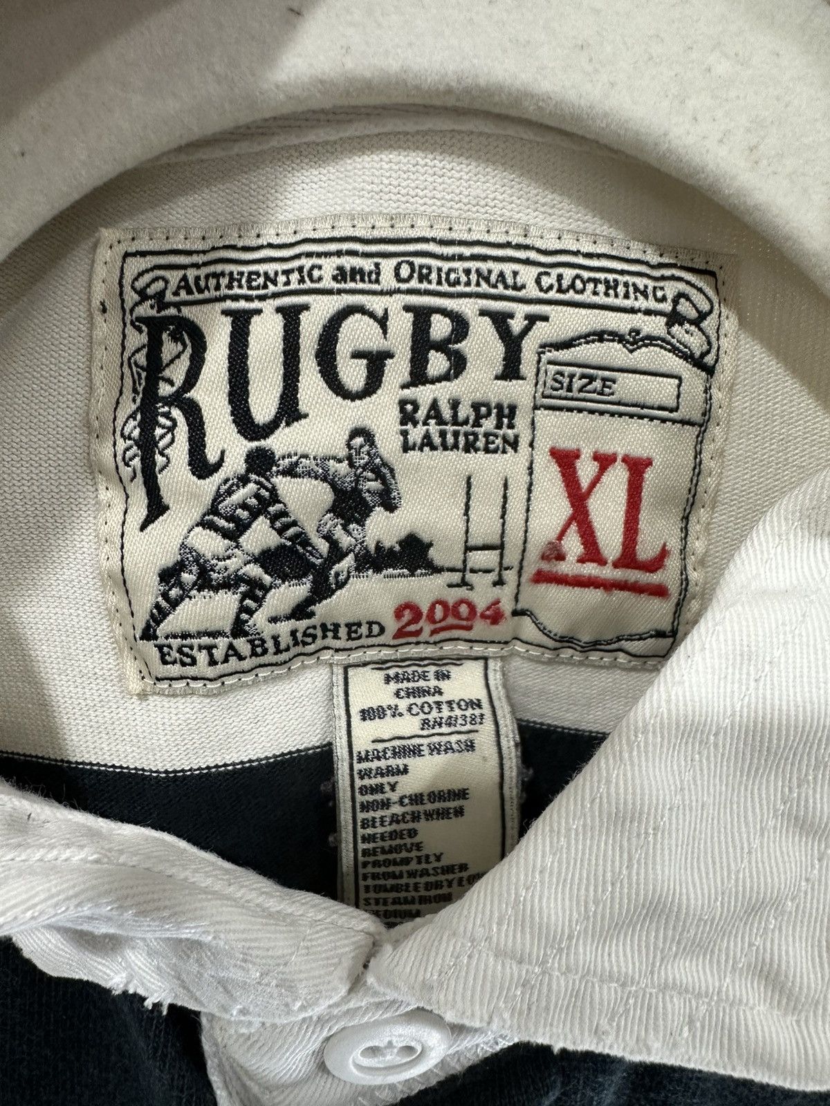 Rugby Ralph Lauren Rugby Ralph Lauren R.L.R.C Rugby White/Black XXL Size US XXL / EU 58 / 5 - 5 Thumbnail