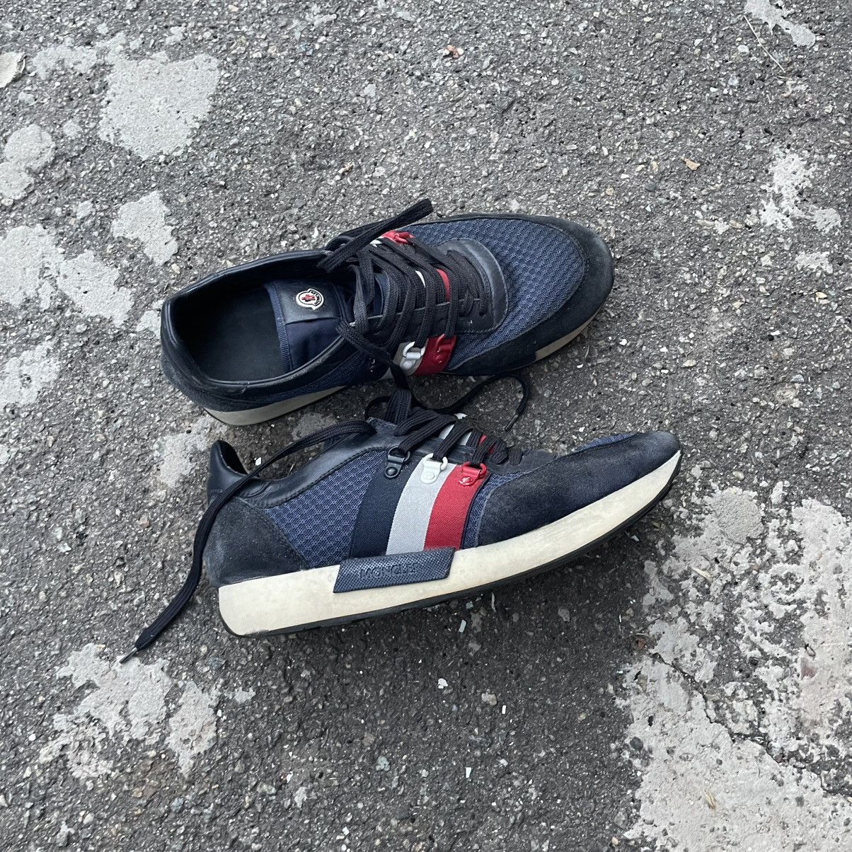 Moncler 43 Moncler blue Horace Low top Sneakers shoes boots Size US 10 / EU 43 - 1 Thumbnail
