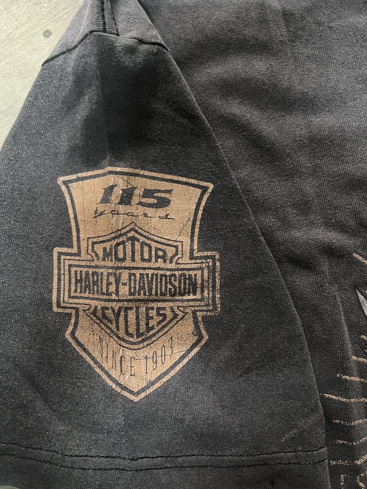 Harley Davidson Harley Davidson Large Eagle T Shirt Size Medium Size US M / EU 48-50 / 2 - 4 Thumbnail