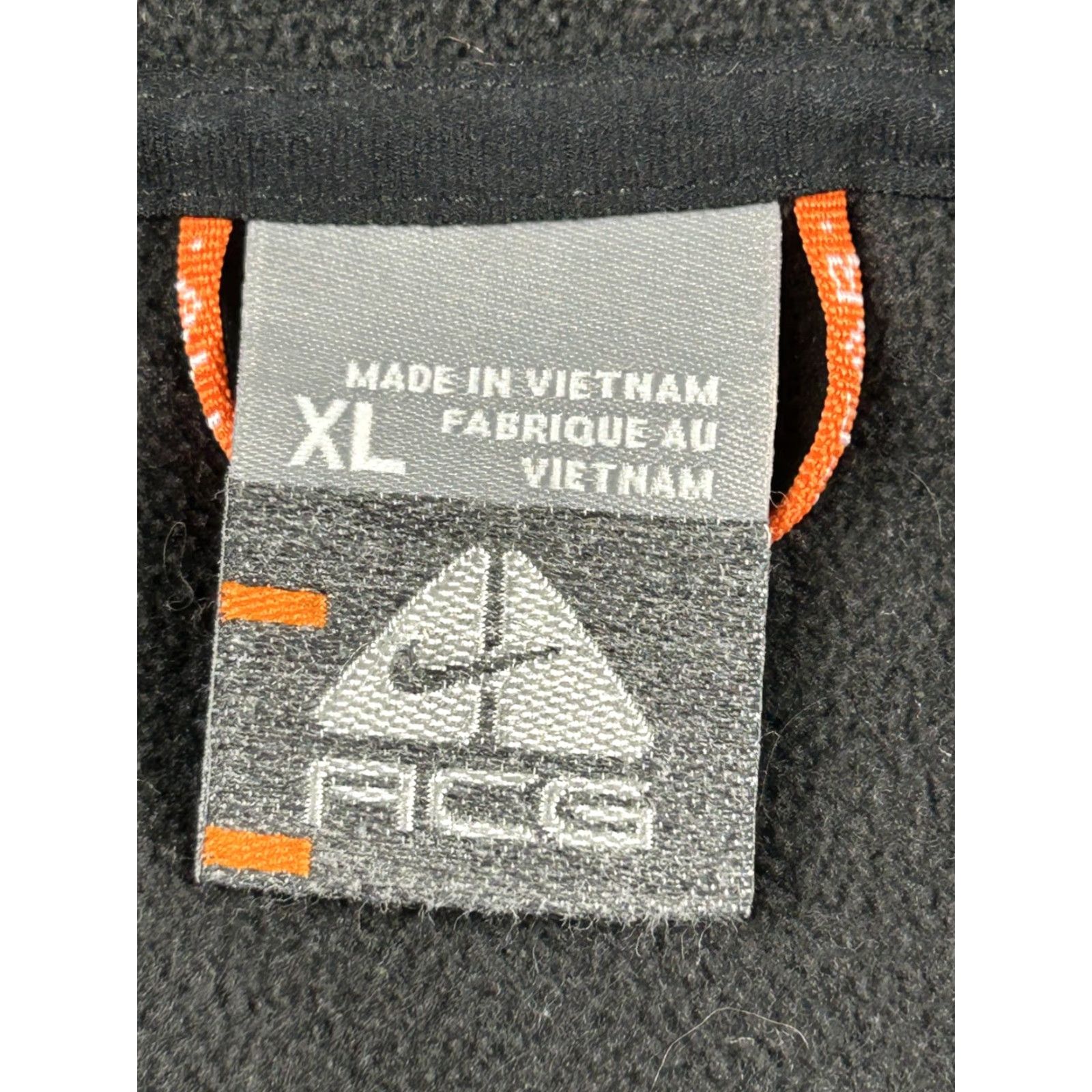 Nike VINTAGE? No. Nike ACG Softshell Coat Womens XL Gray Hooded Long Parka Fleece Lined Zip Size XL / US 12-14 / IT 48-50 - 3 Thumbnail