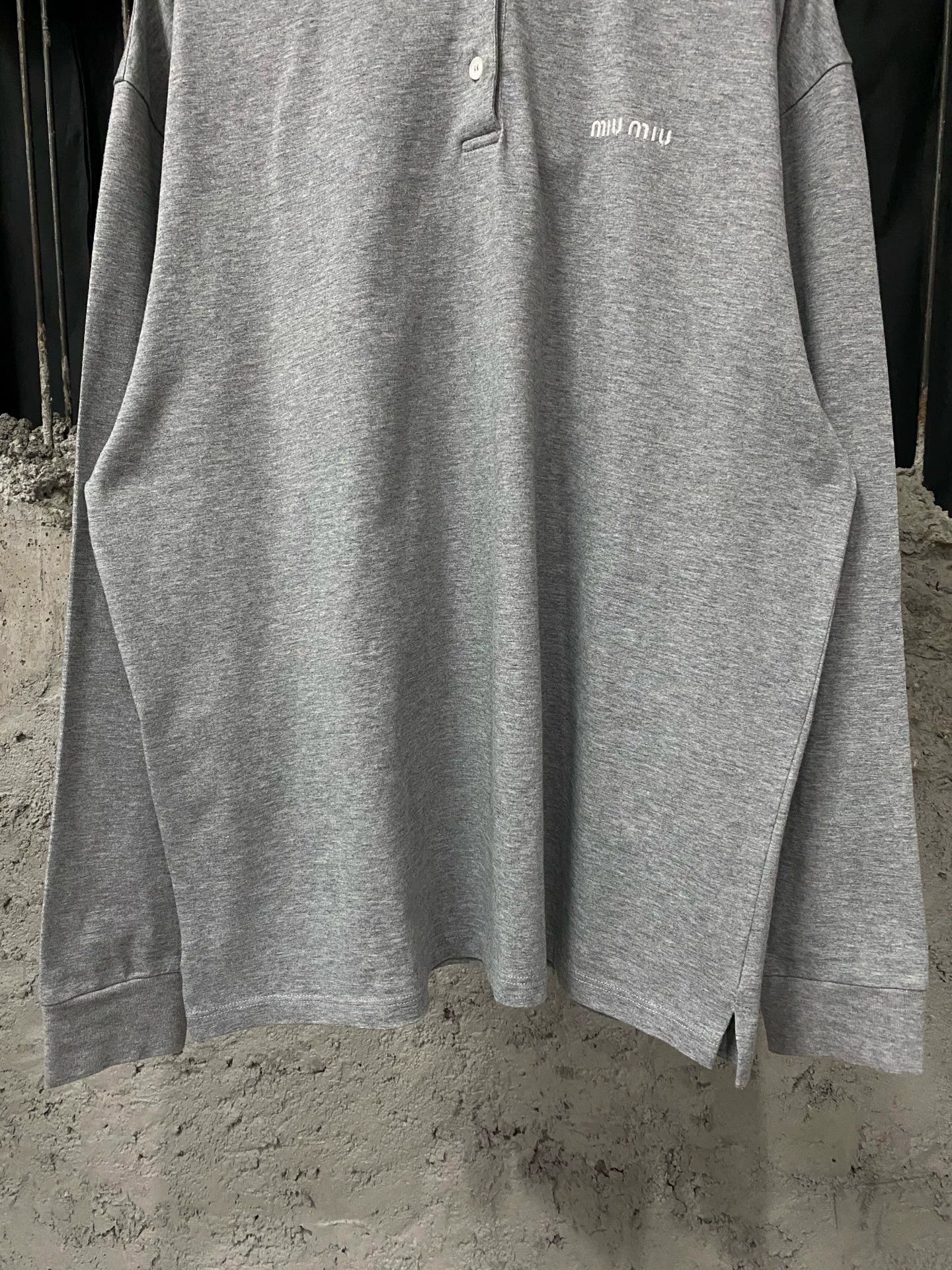 Miu Miu MIU MIU 25 Polo Long-Sleeve XS NEW Size XS / US 0-2 / IT 36-38 - 4 Thumbnail
