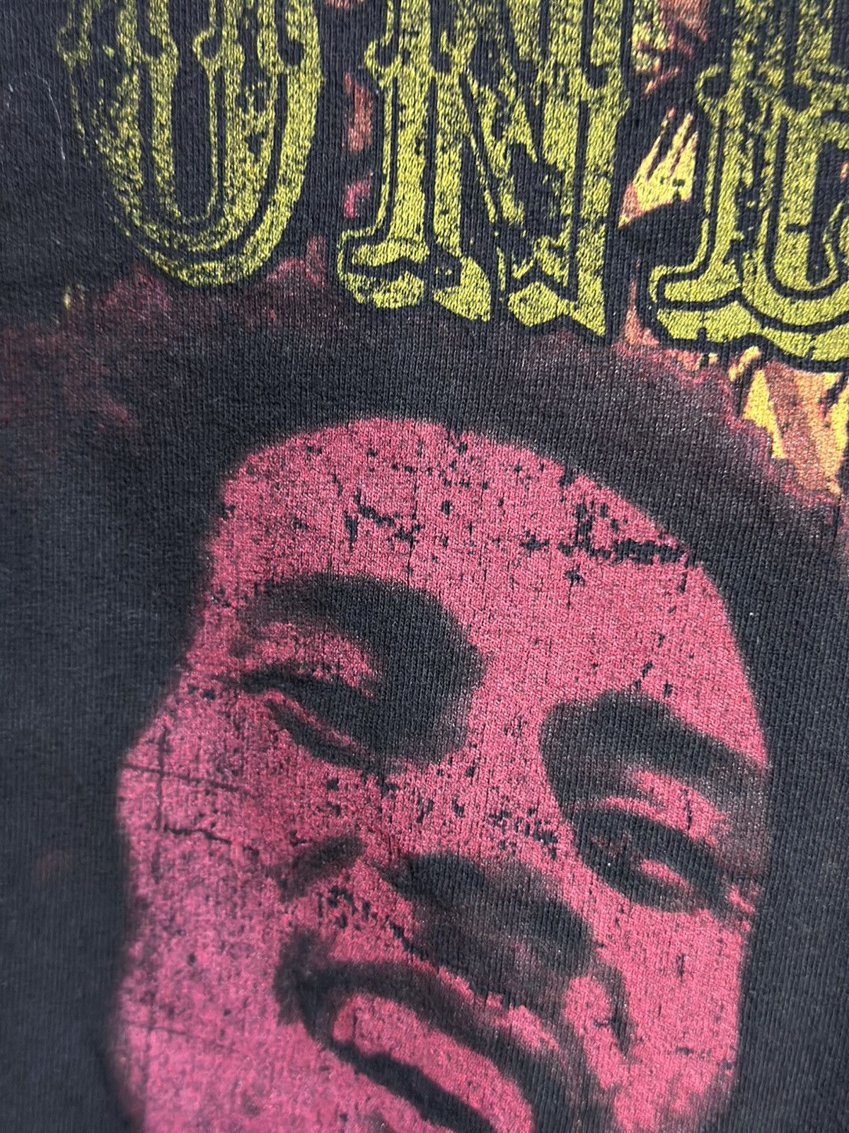 Band Tees × Bob Marley × Vintage Vintage Bob Marley One Love Distress Tee Size US XL / EU 56 / 4 - 3 Thumbnail