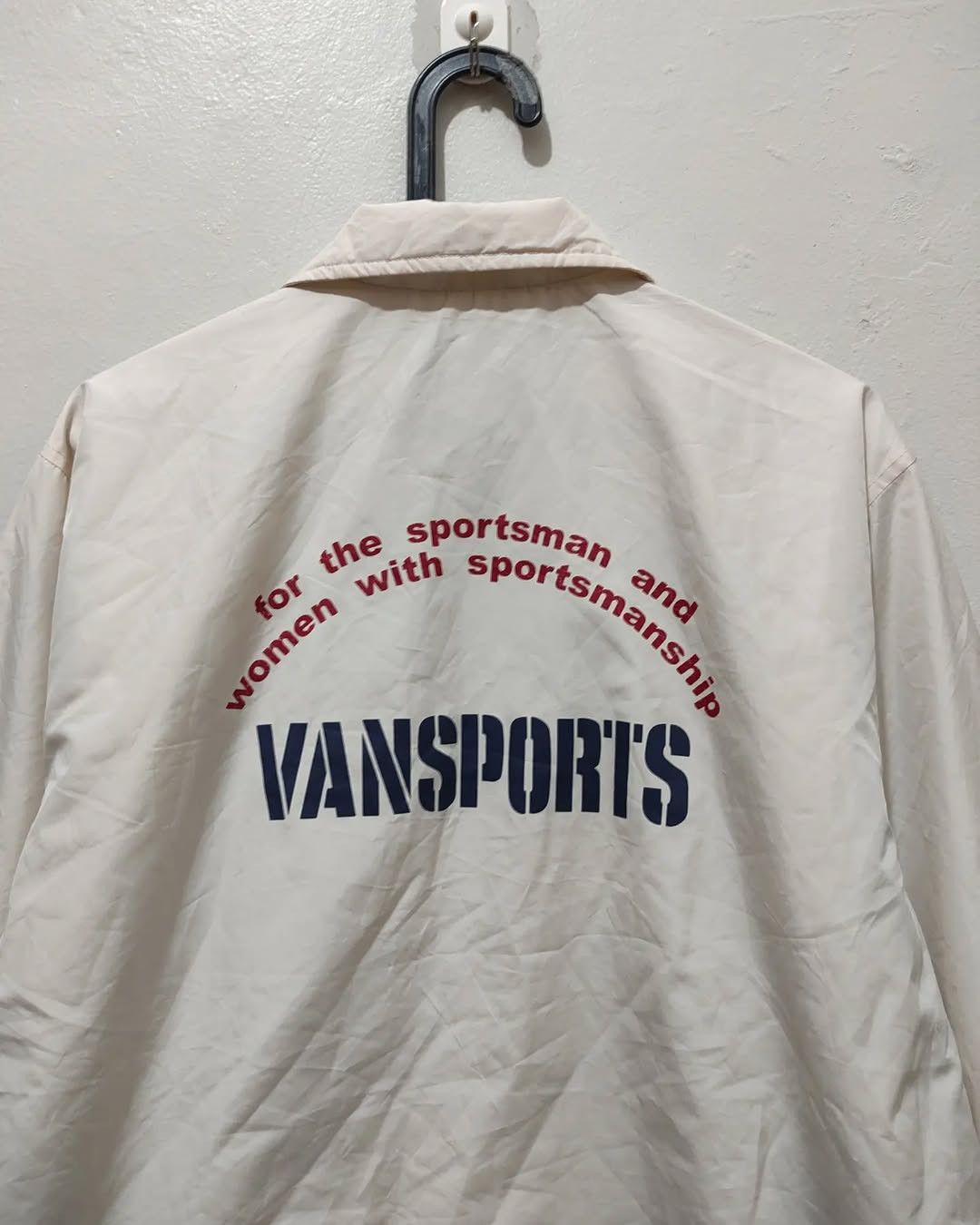 Japanese Brand Japanese Archive Vansport spell out logo windbreaker Size L / US 10 / IT 46 - 4 Thumbnail