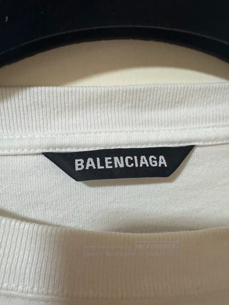 Balenciaga Balenciaga Warning sign printed T-shirt, short-sleeve Size US M / EU 48-50 / 2 - 3 Thumbnail