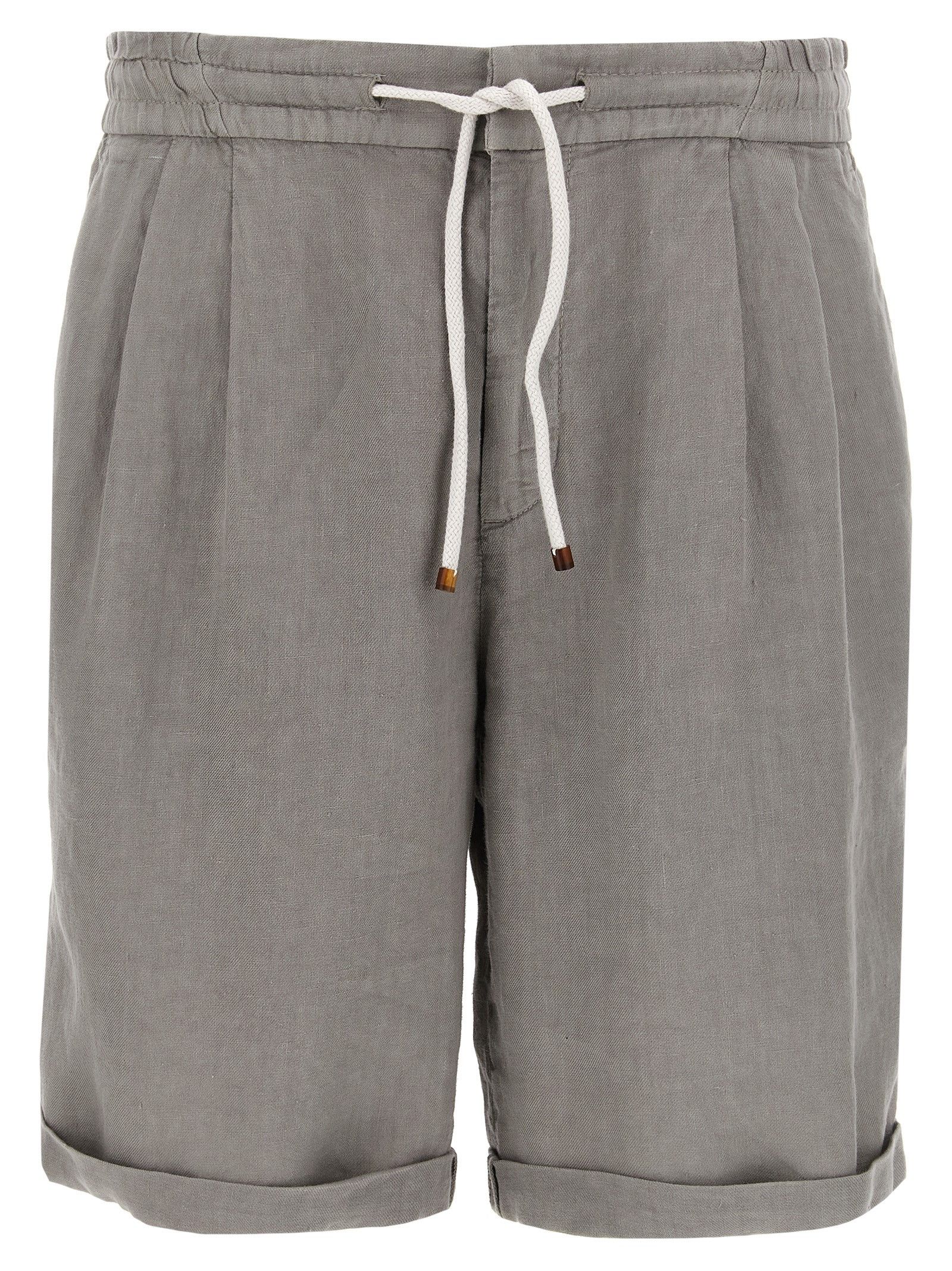 Brunello Cucinelli Linen Bermuda Shorts Size US 38 / EU 54 - 1 Thumbnail