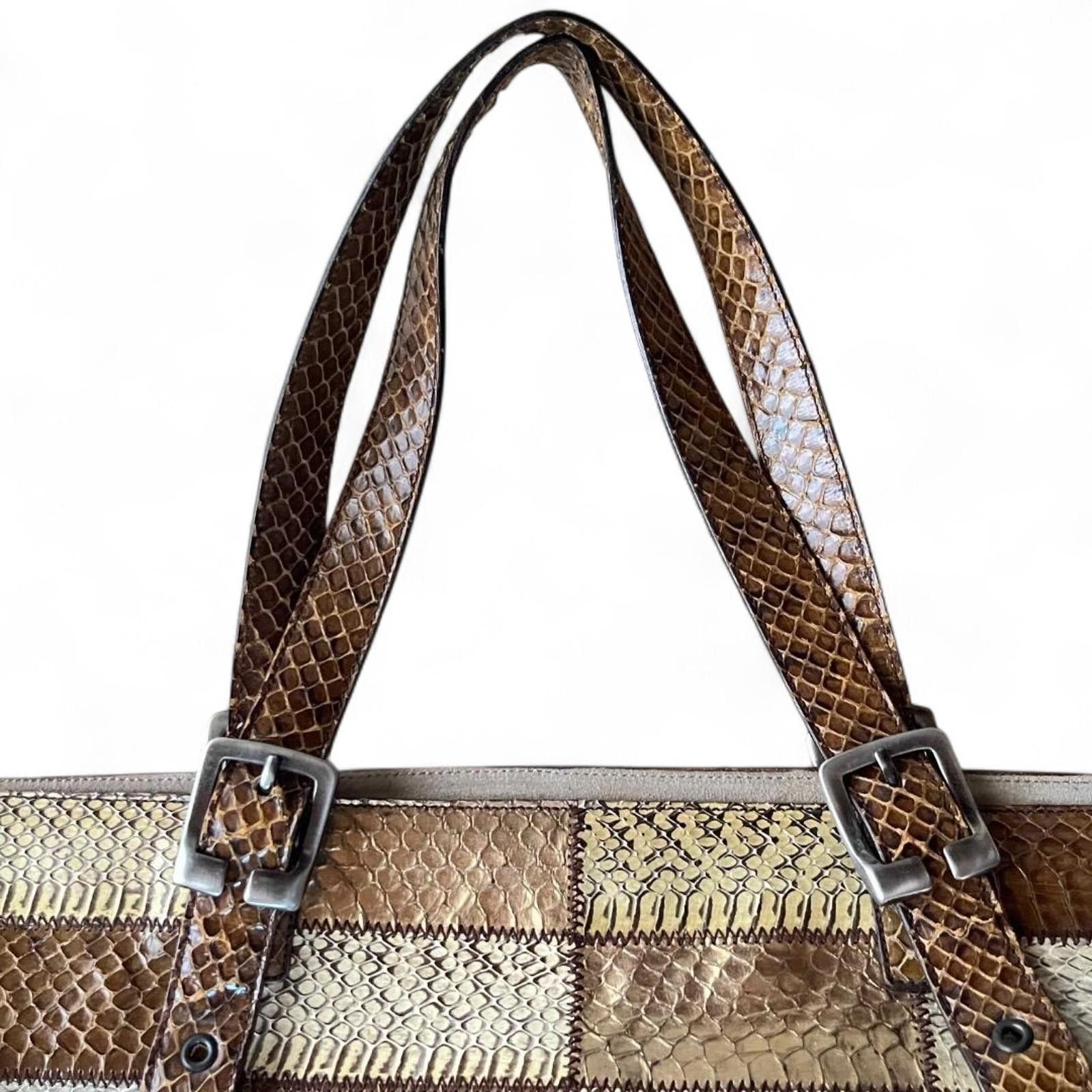 Miu Miu Miu Miu - Patchwork Leather Tote Bag Size ONE SIZE - 7 Thumbnail