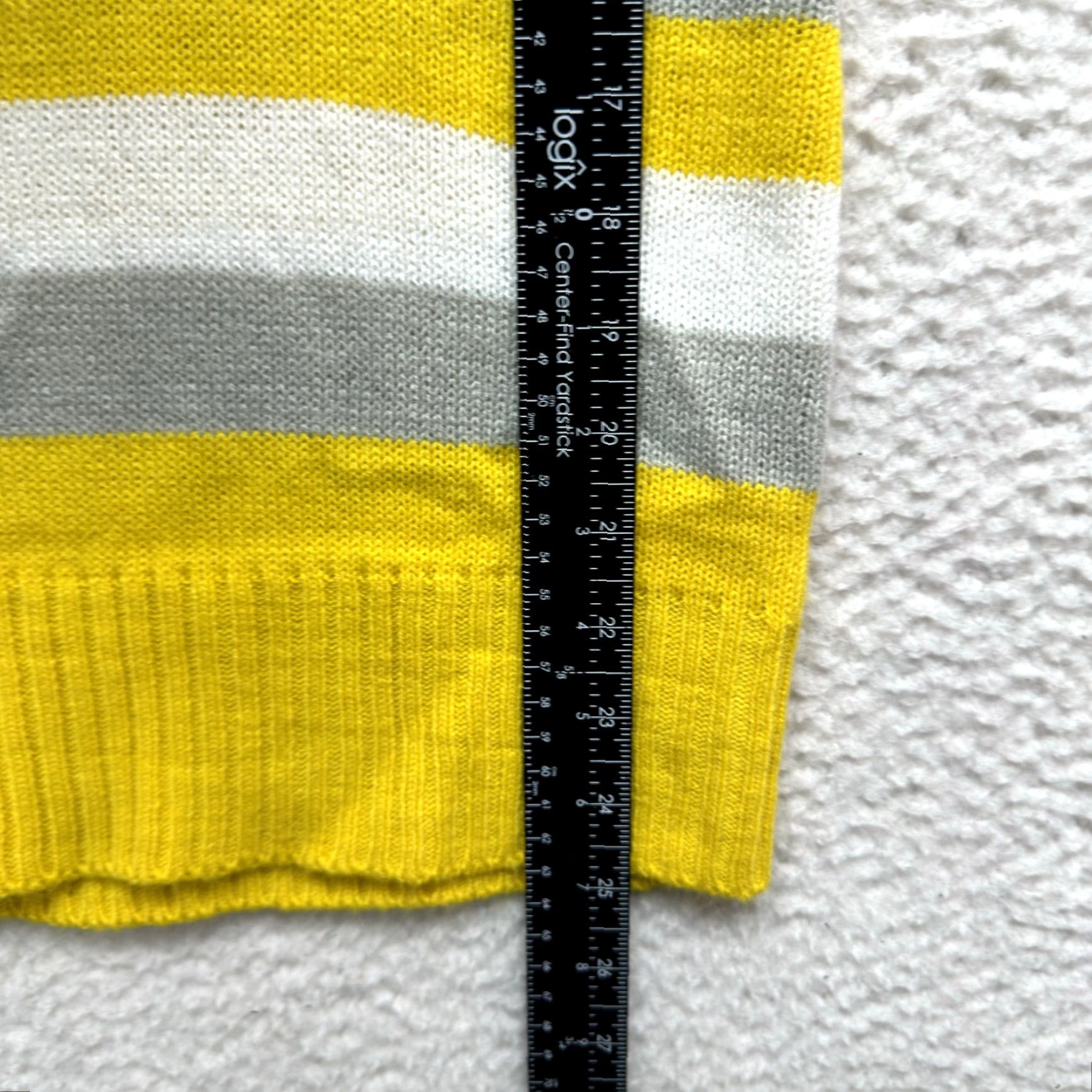 Vintage VINTAGE Y2K Pink Angel Top XS Yellow Striped Knit Cap Sleeve McBling Preppy Fairy Grunge Shirt Womens XS Size XS / US 0-2 / IT 36-38 - 5 Thumbnail