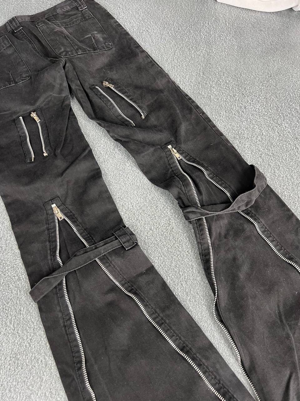 Tripp NYC tripp nyc vintage flared gothic vibe multi zip womans pants Size 29" - 8 Thumbnail