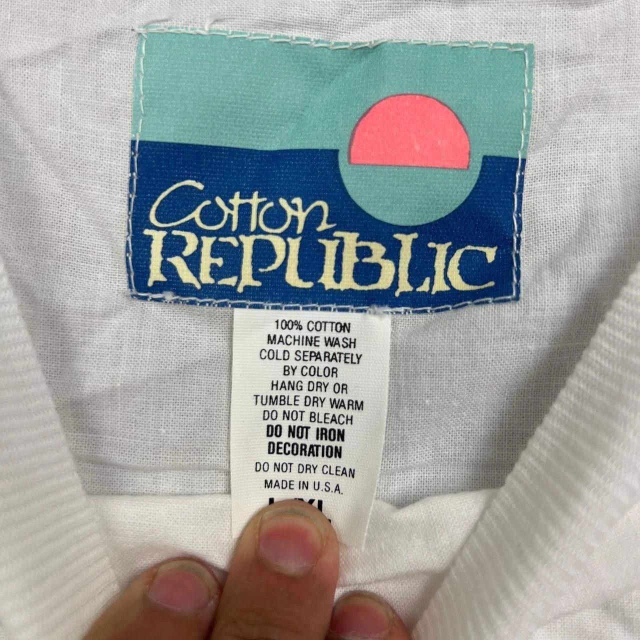 Other Vintage New York Shirt Men L/XL Cotton Republic Deadstock Size US XL / EU 56 / 4 - 3 Thumbnail
