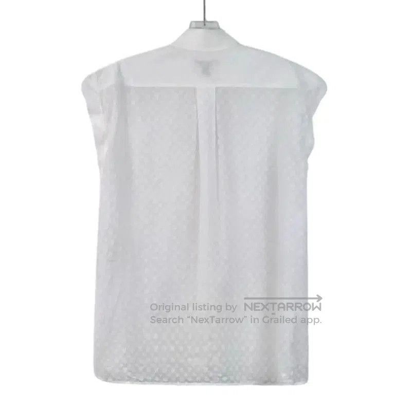 Louis Vuitton Louis Vuitton White Cotton Women's Shirt . Size S / US 4 / IT 40 - 2 Thumbnail