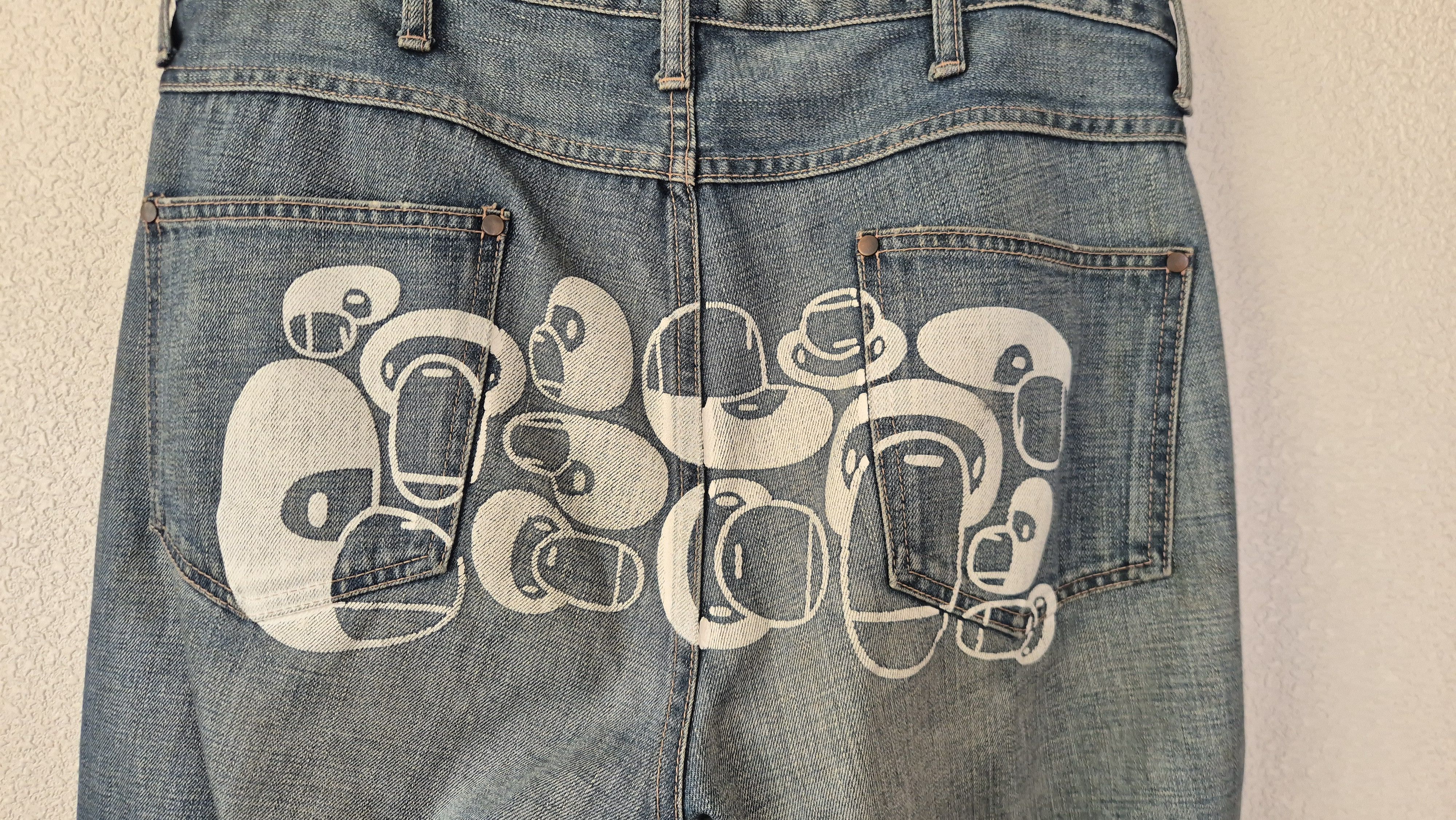 Bape Bape vintage backprint denim Size US 34 / EU 50 - 4 Thumbnail