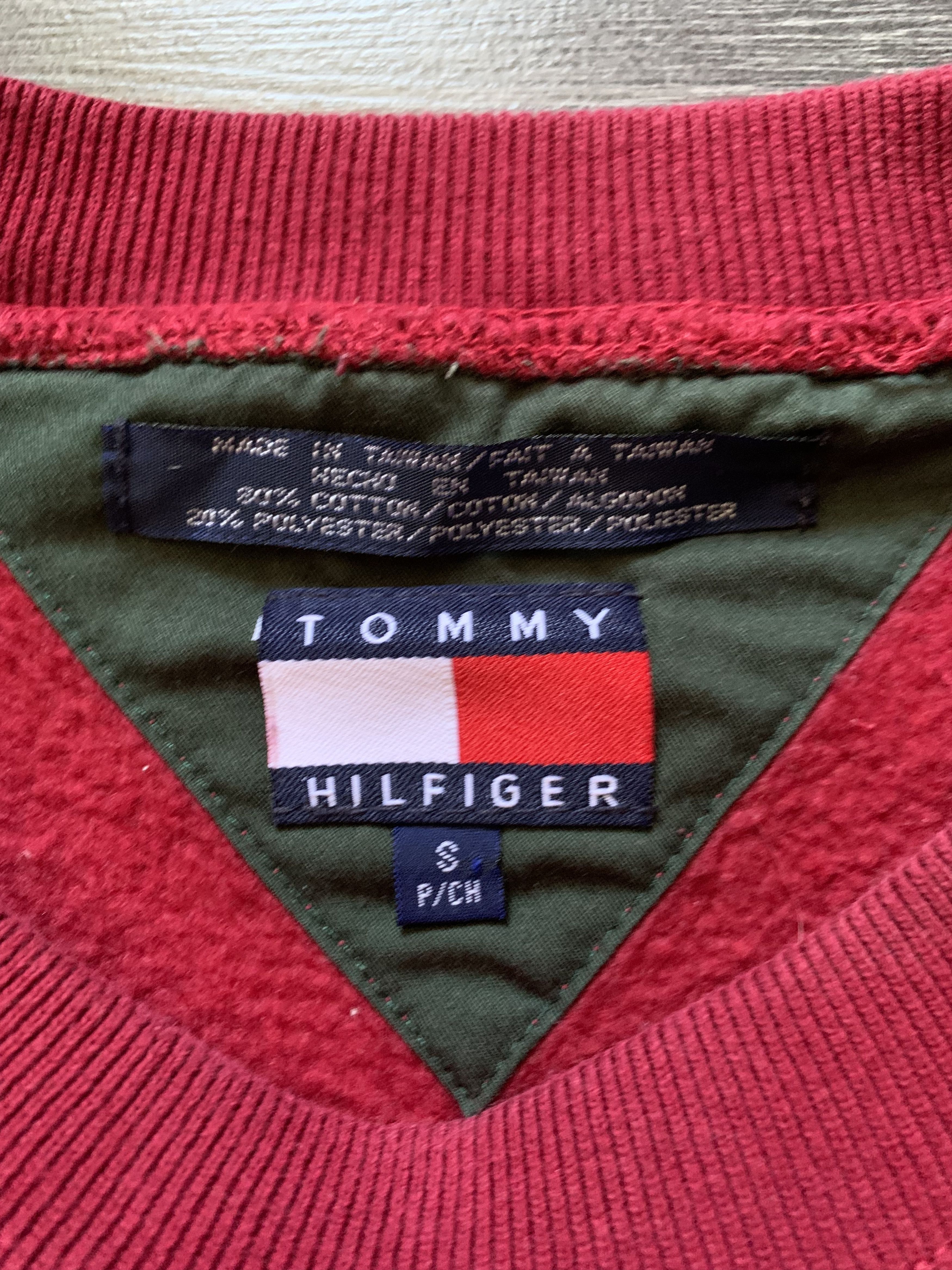 Tommy Hilfiger Crazy Vintage Y2K Tommy Hilfiger Oversized Sweatshirt Size US S / EU 44-46 / 1 - 5 Thumbnail