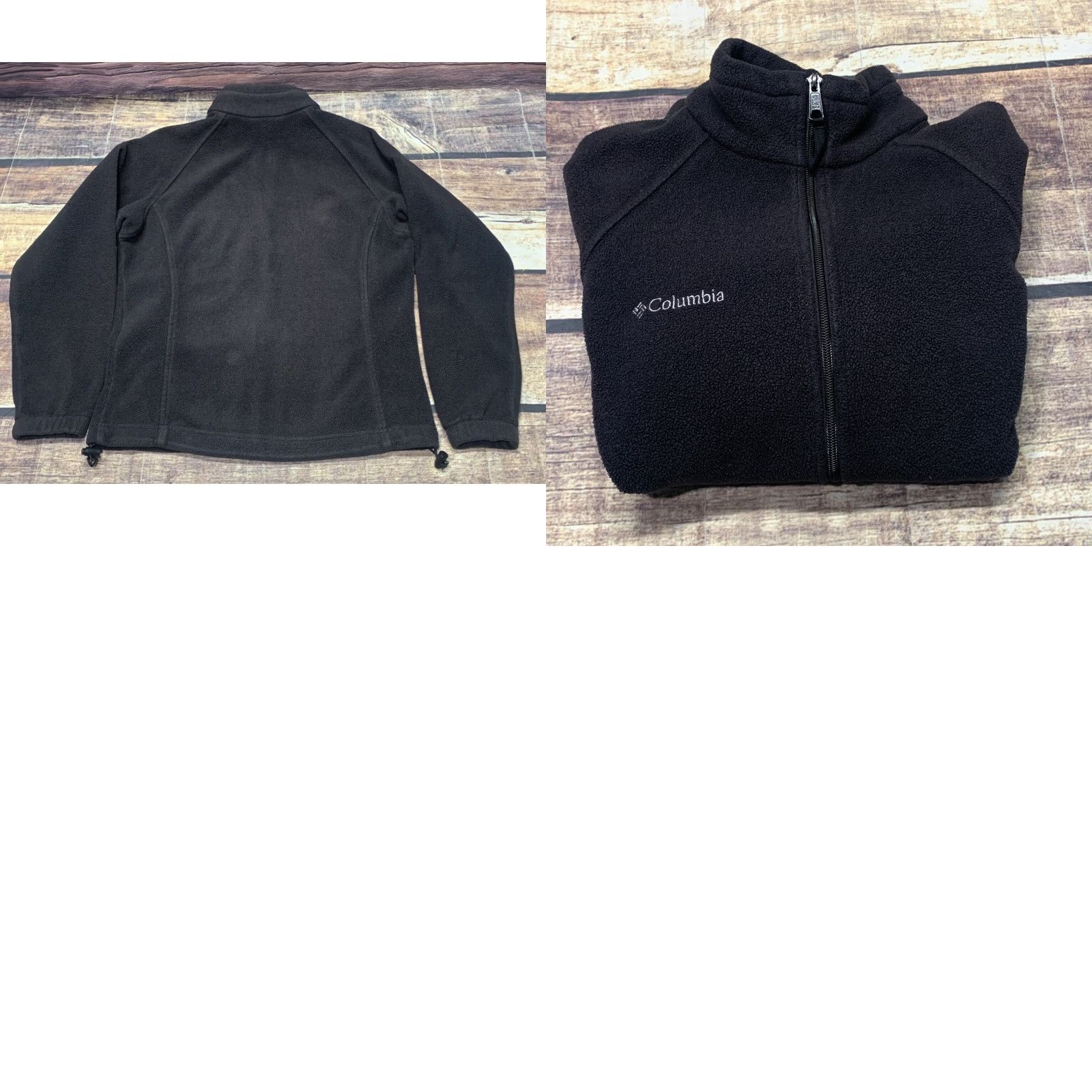 Vintage Columbia Zip Up Fleece Jacket Long Sleeve Black Women's Size Medium Size M / US 6-8 / IT 42-44 - 8 Thumbnail