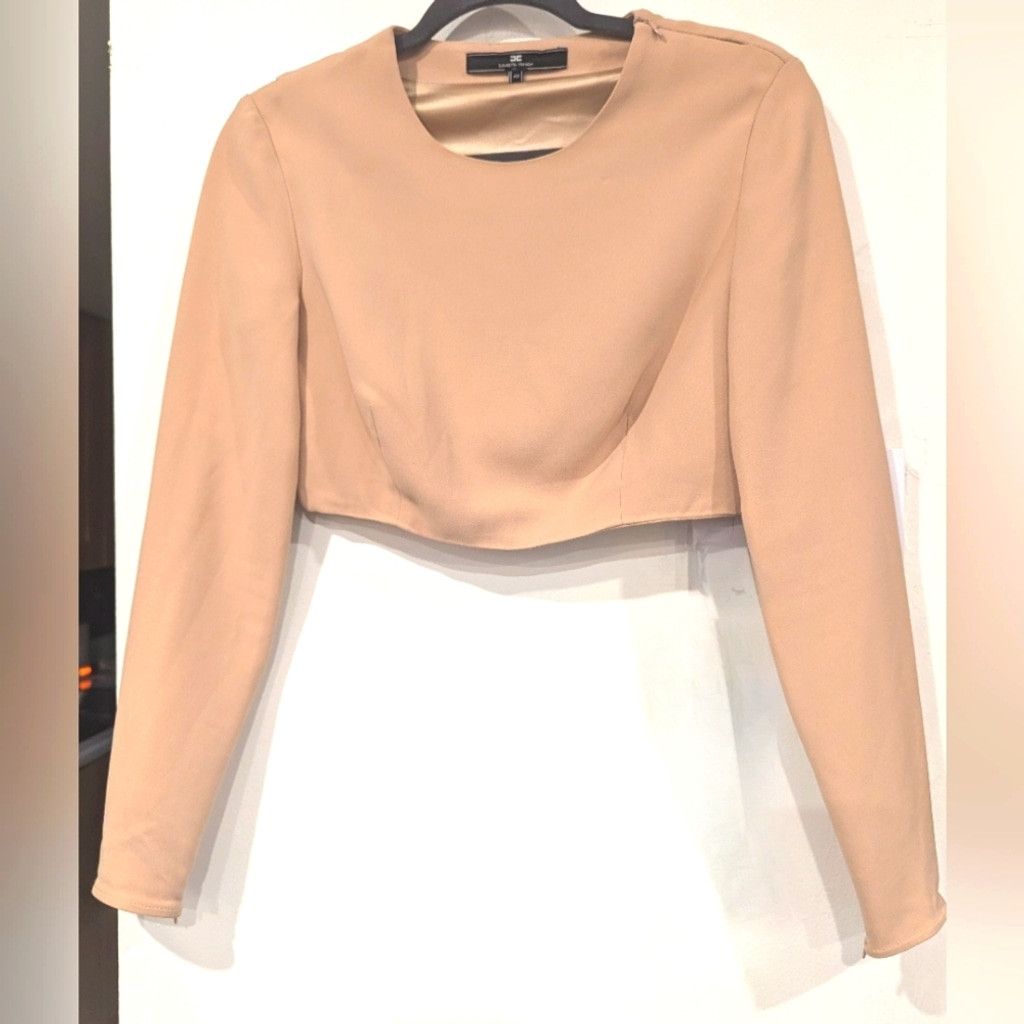 Elisabetta Franchi Elisabetta Franchi Structured Crop Top Size M / US 6-8 / IT 42-44 - 2 Thumbnail