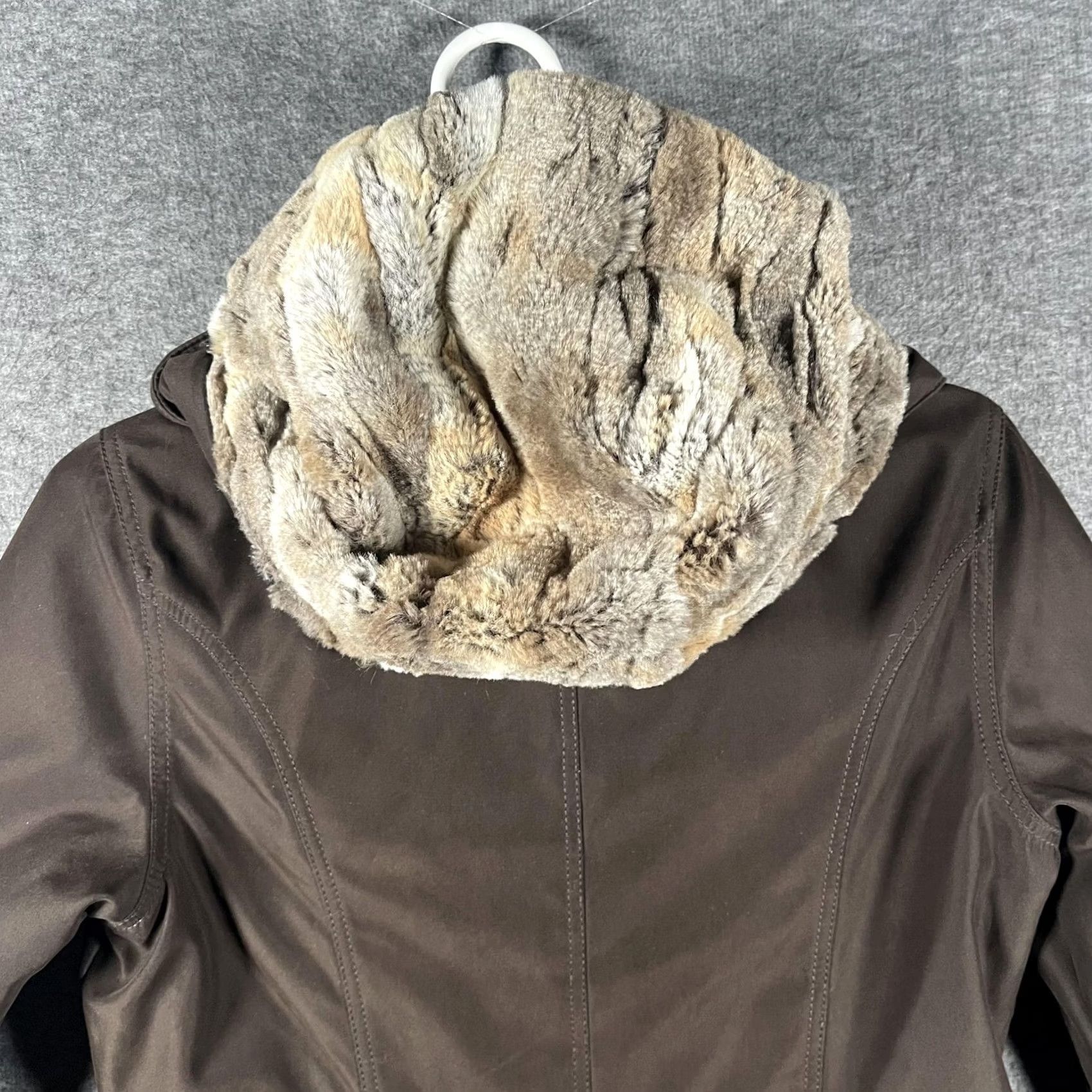 Madison VINTAGE 1 Madison Expedition Coat Womens XS Brown Heritage Collection Faux Fur Parka Size XS / US 0-2 / IT 36-38 - 6 Thumbnail