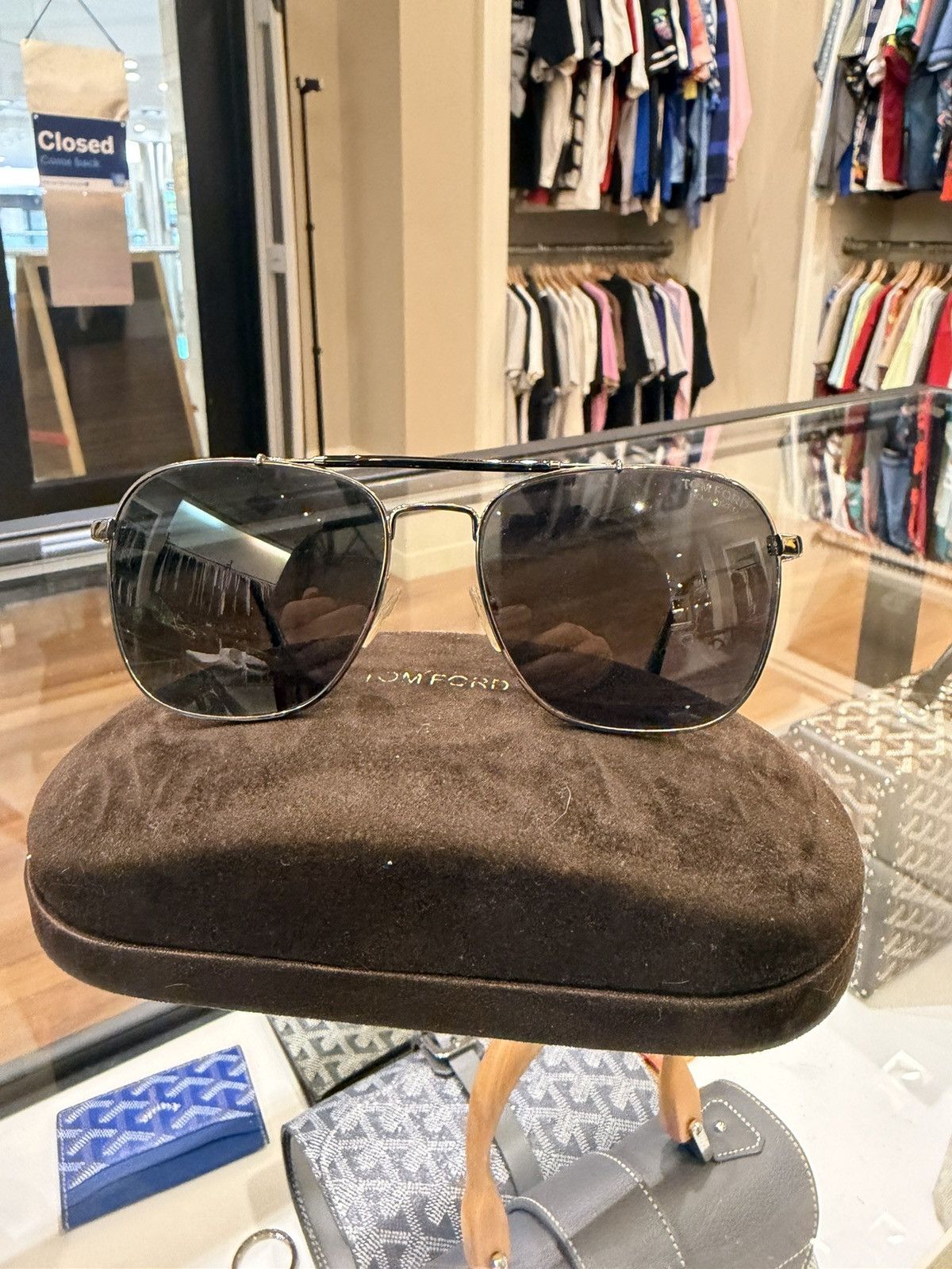 Tom Ford Tom Ford Aviator Sunglasses Size ONE SIZE - 3 Thumbnail