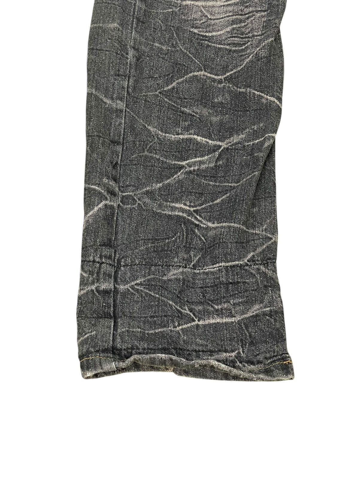 Japanese Brand Double Waist Jeans Barcedos Mud Washed Slim 9🟦 Size US 30 / EU 46 - 2 Thumbnail