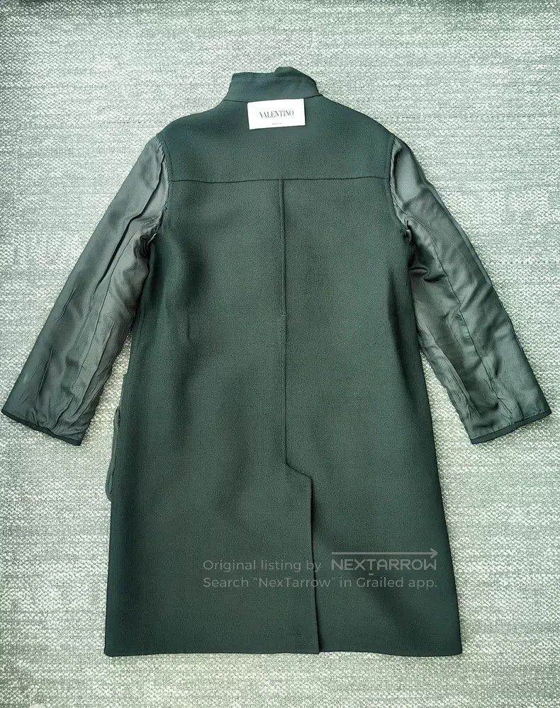 Valentino Valentino Black reversible wool trench coat Size S / US 4 / IT 40 - 7 Thumbnail