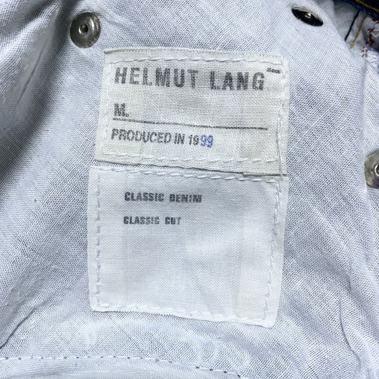 Helmut Lang Rare‼️🔥Vintage 1999 Helmut Lang Jeans Italian Classic Cut Size 32" / US 10 / IT 46 - 13 Thumbnail