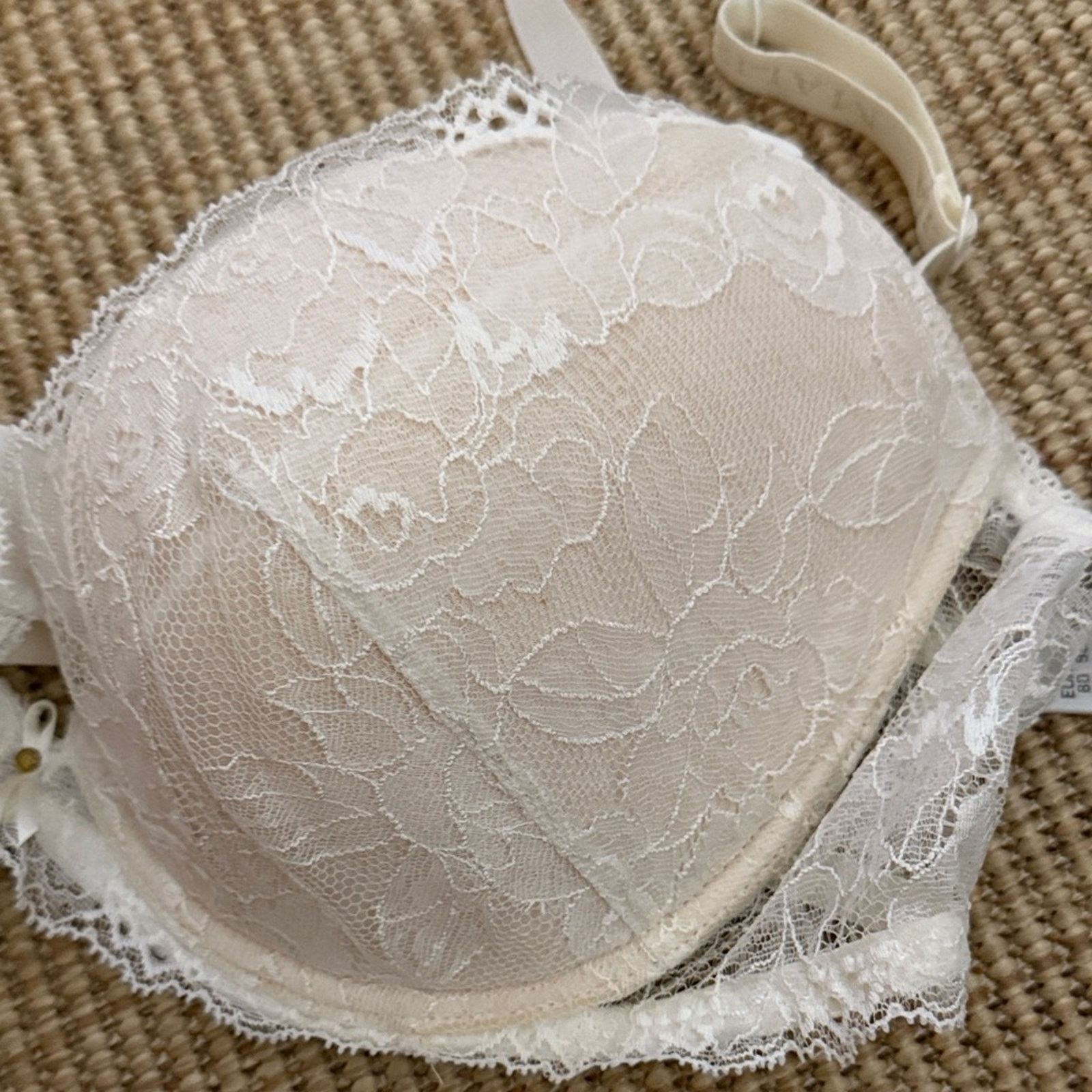 La Perla NWT La Perla white lace bra Women's Size 36D Size ONE SIZE - 2 Thumbnail