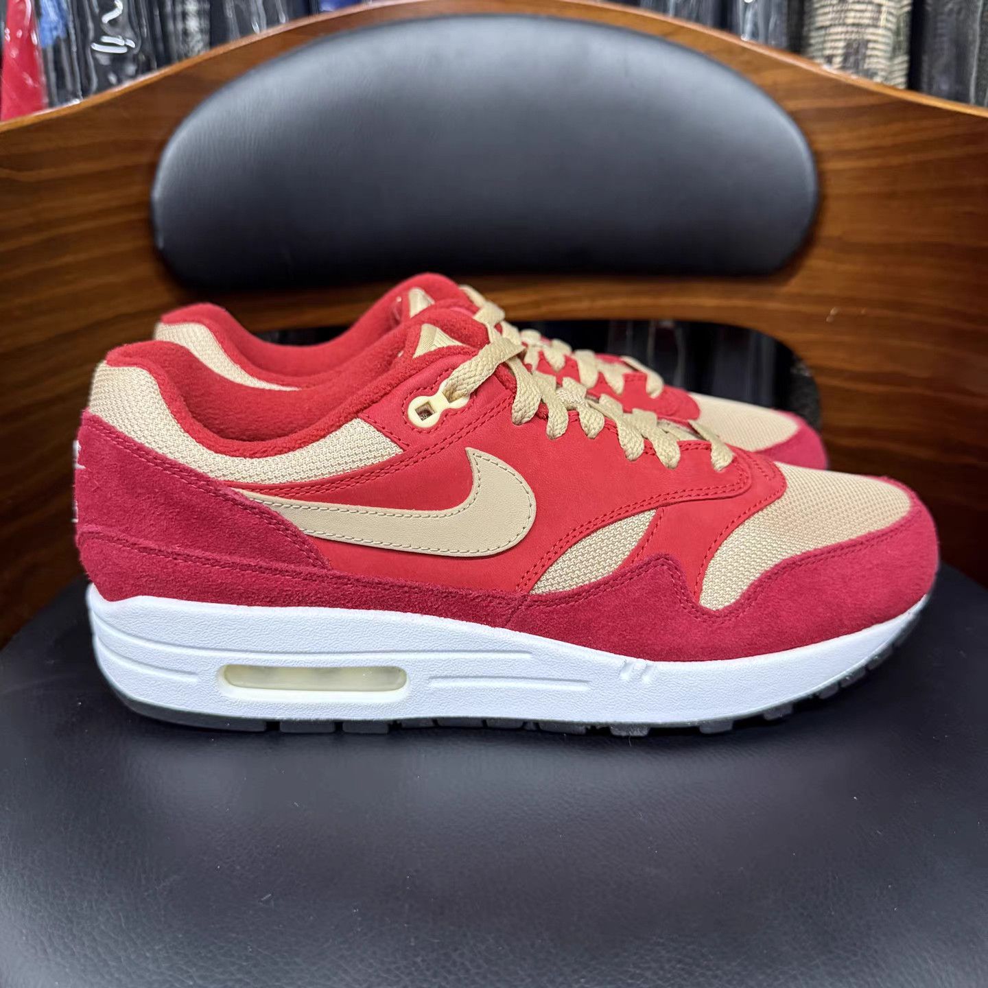 Nike Nike Air Max 1 "Red Curry" Sneakers K15 Size US 9 / EU 42 - 4 Thumbnail